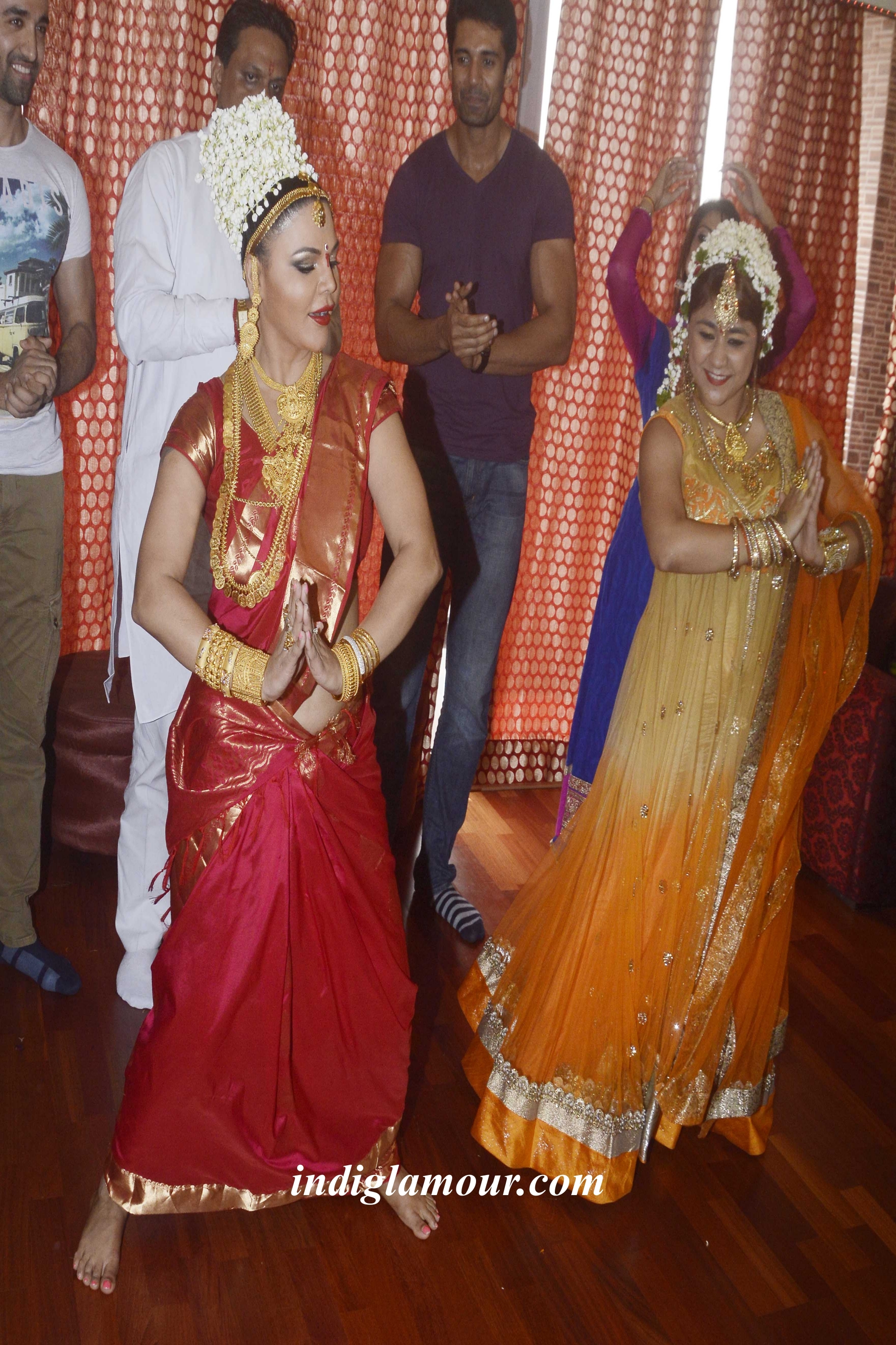 Rakhi Sawant Celebrates Ganesh Festival Event hd photo