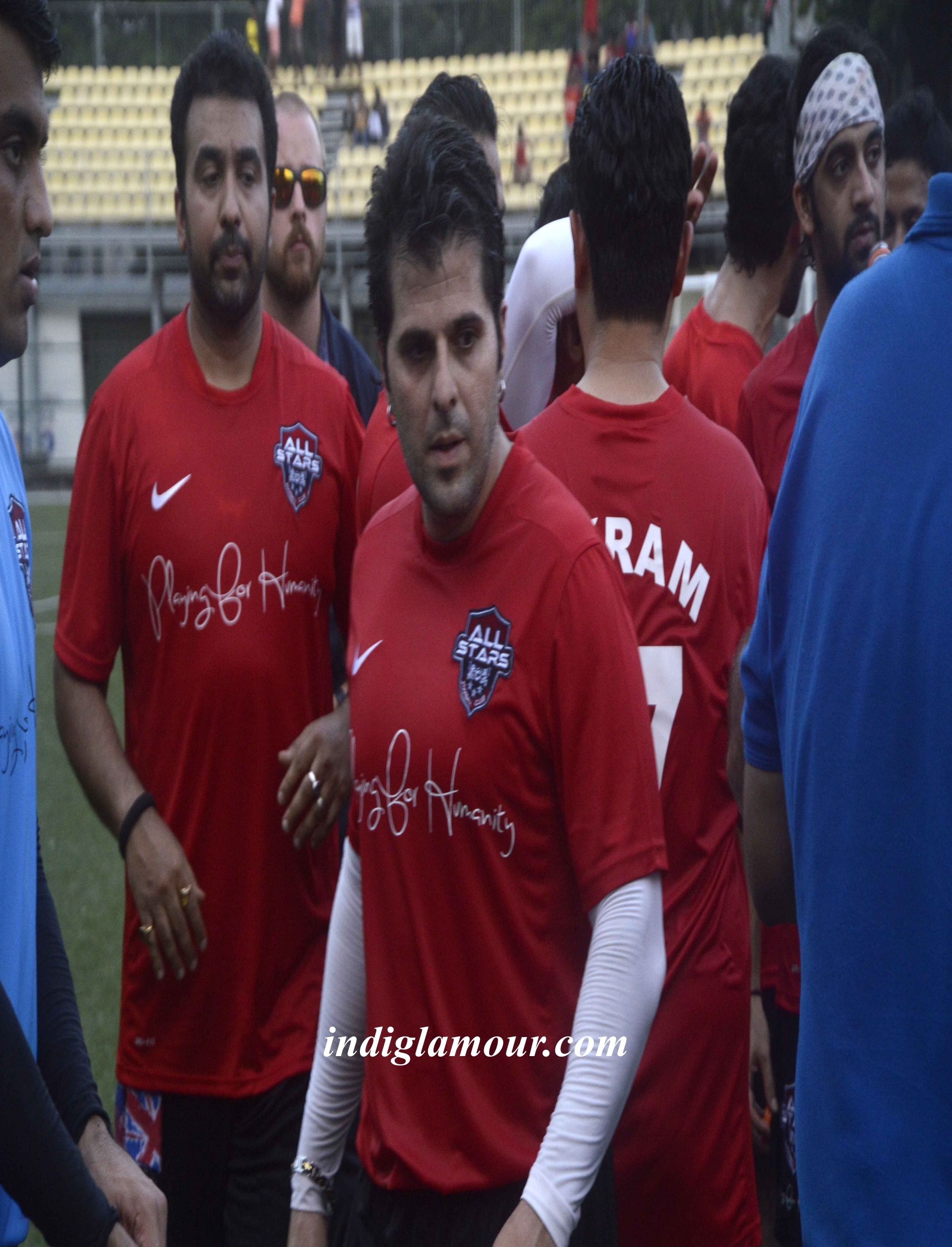 Celebs Play Football at Cooperage Ground Event hd photo