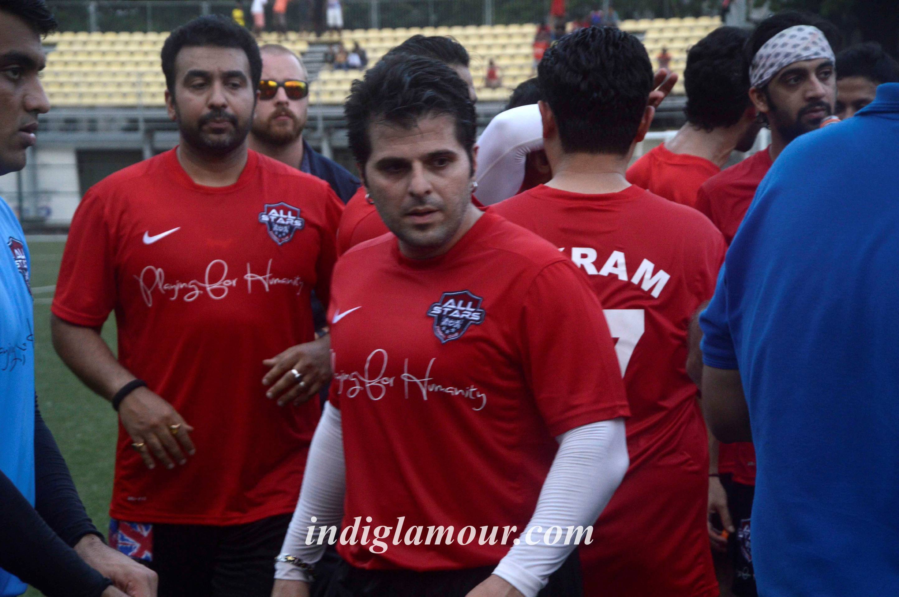 Celebs Play Football at Cooperage Ground Event hd photo