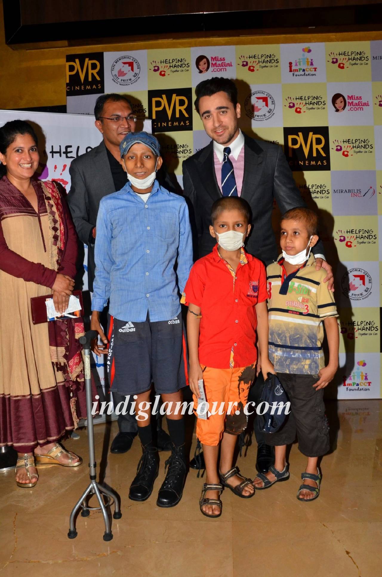 Imran Khan Helping Hands Foundation for Special Screening Film Katti Batti Event hd photo