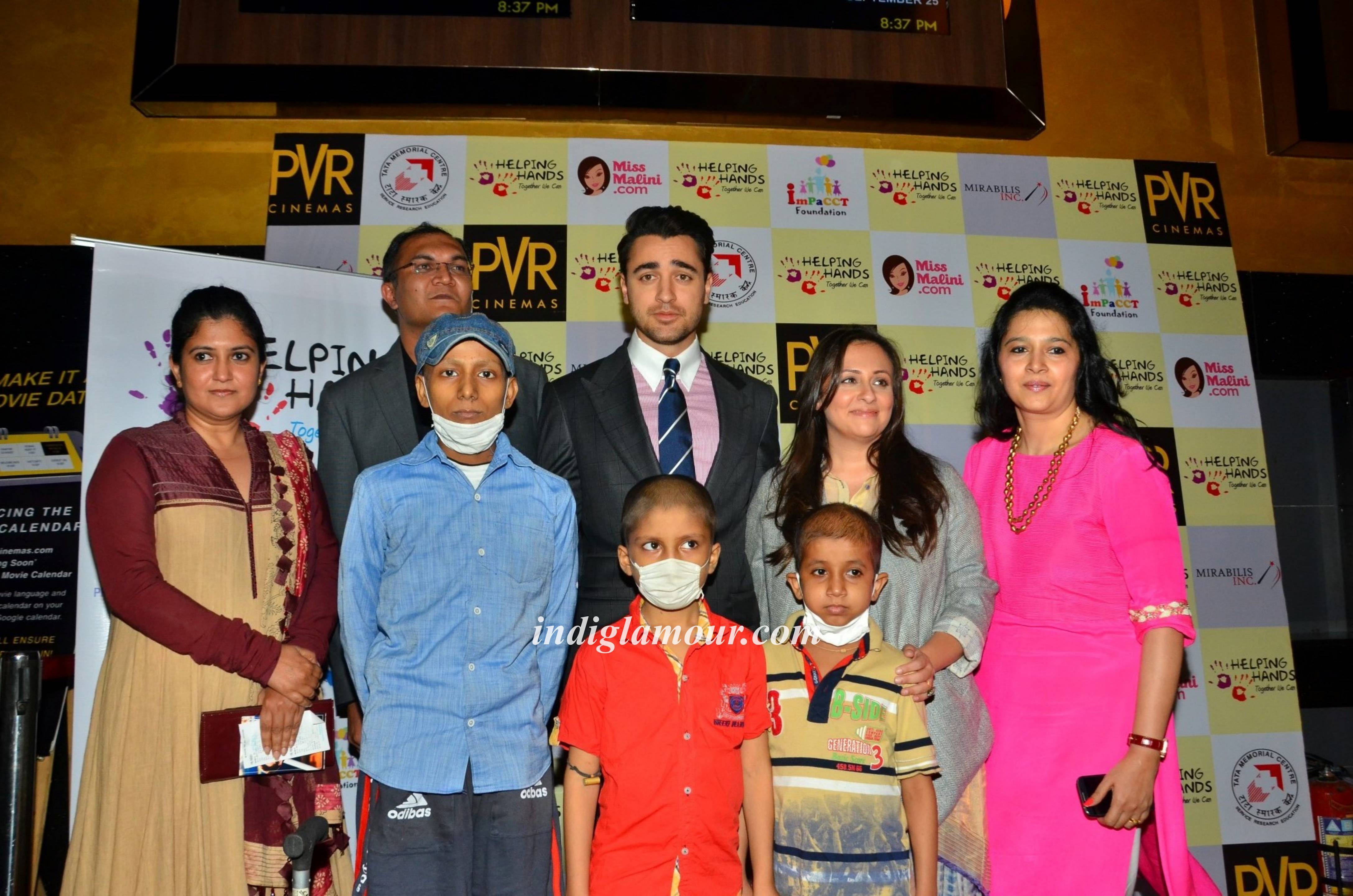 Imran Khan Helping Hands Foundation for Special Screening Film Katti Batti Event hd photo