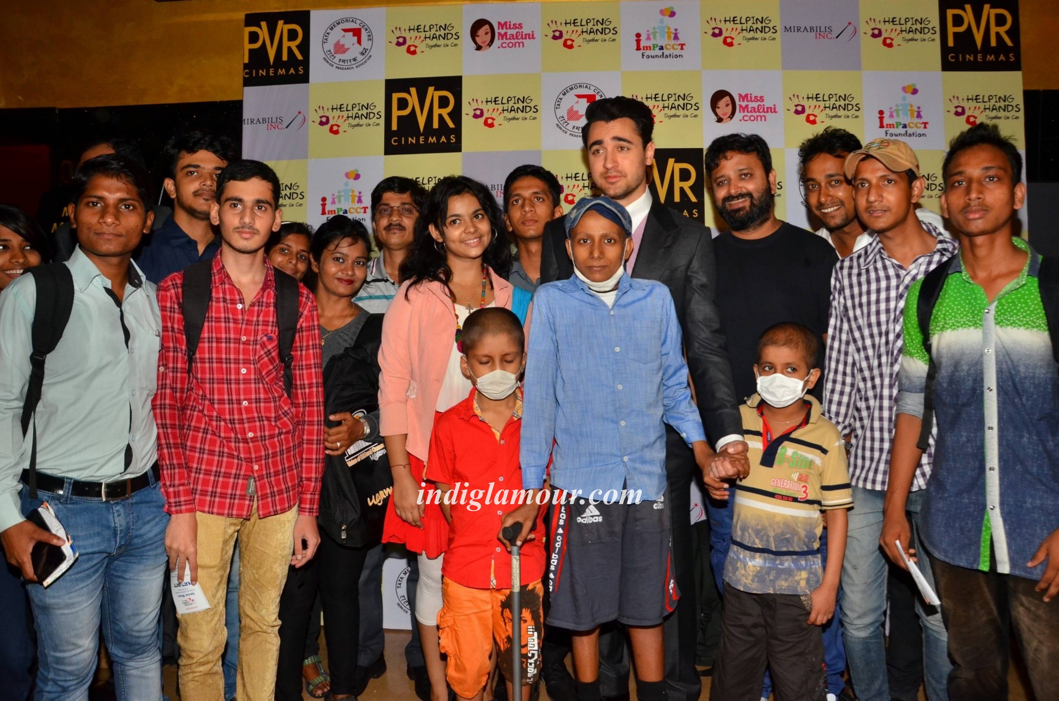 Imran Khan Helping Hands Foundation for Special Screening Film Katti Batti Event hd photo