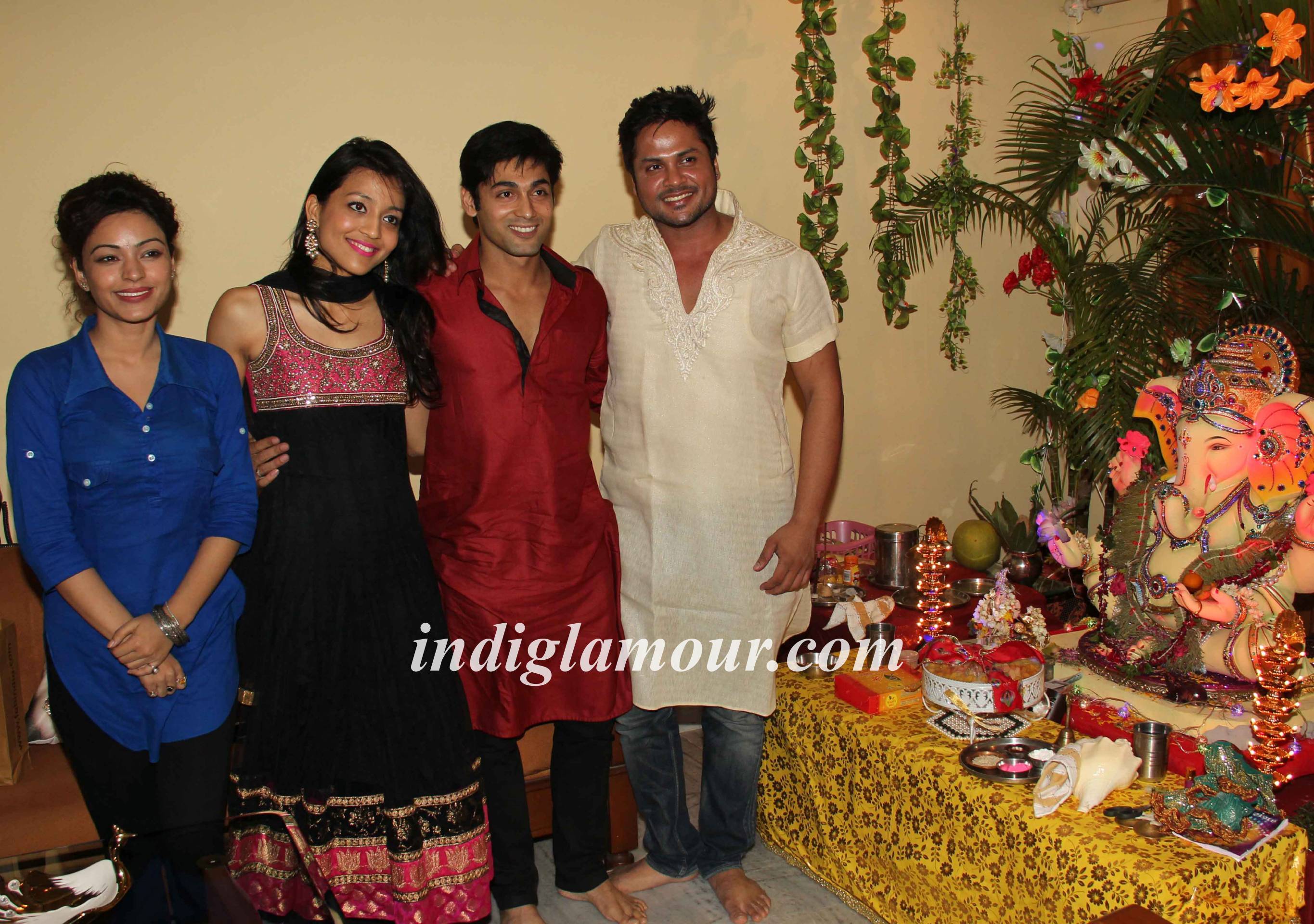 Celebs Bonding with Ganpati Festival Spirit Event hd photo