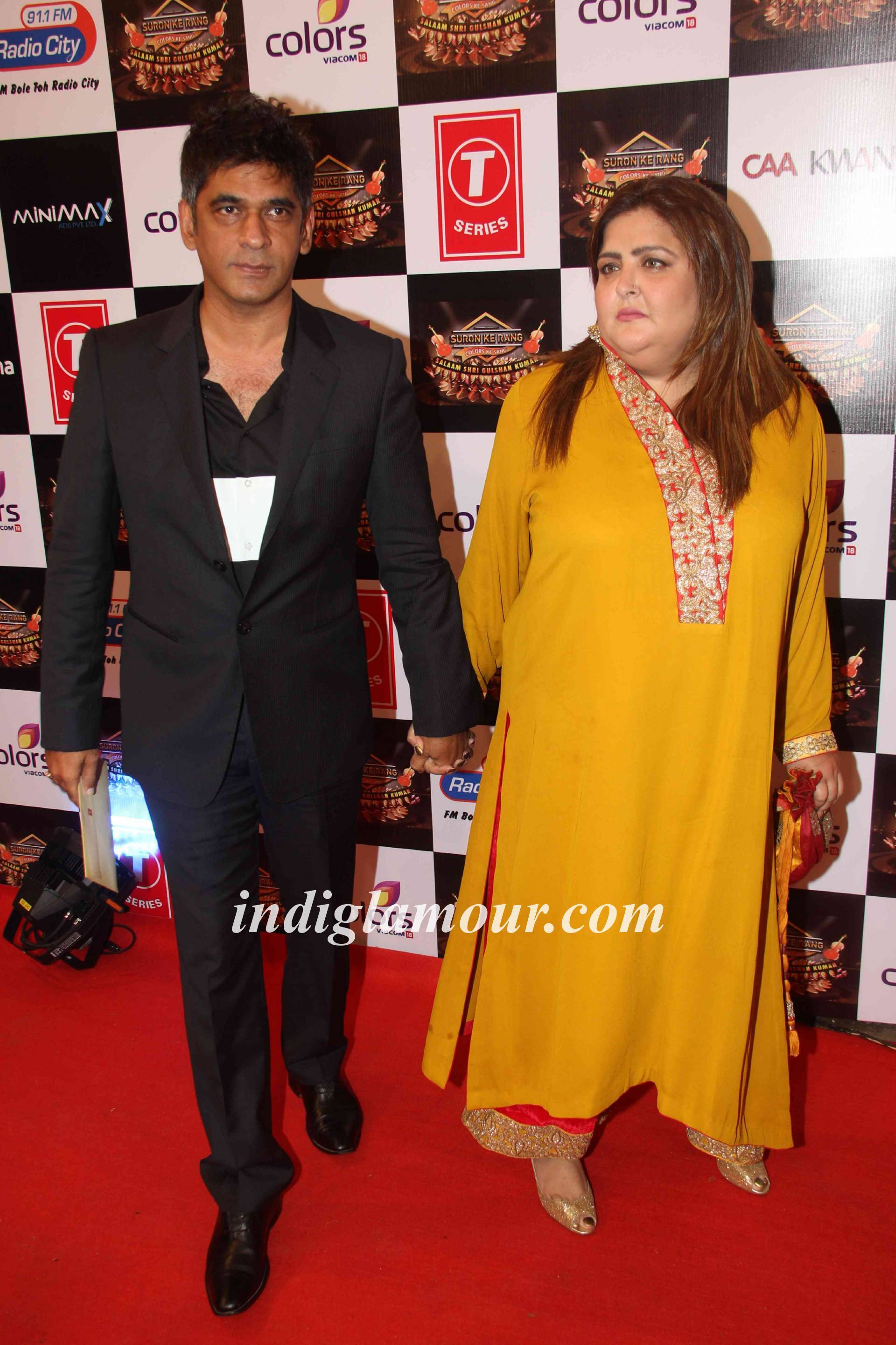 Suron Ke Rang Salaam Shri Gulshan Kumar Red Carpet Event Event hd photo