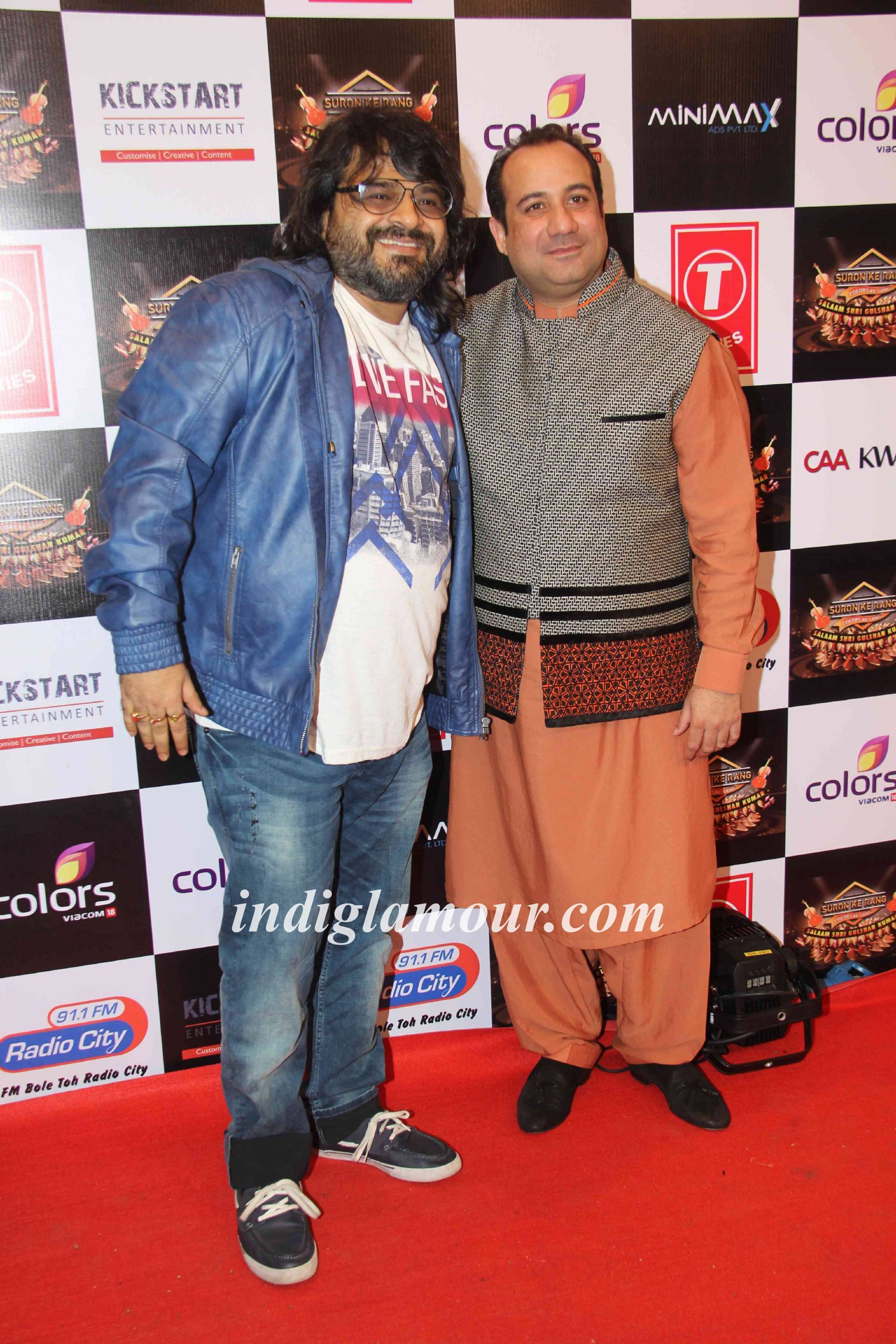 Suron Ke Rang Salaam Shri Gulshan Kumar Red Carpet Event Event hd photo