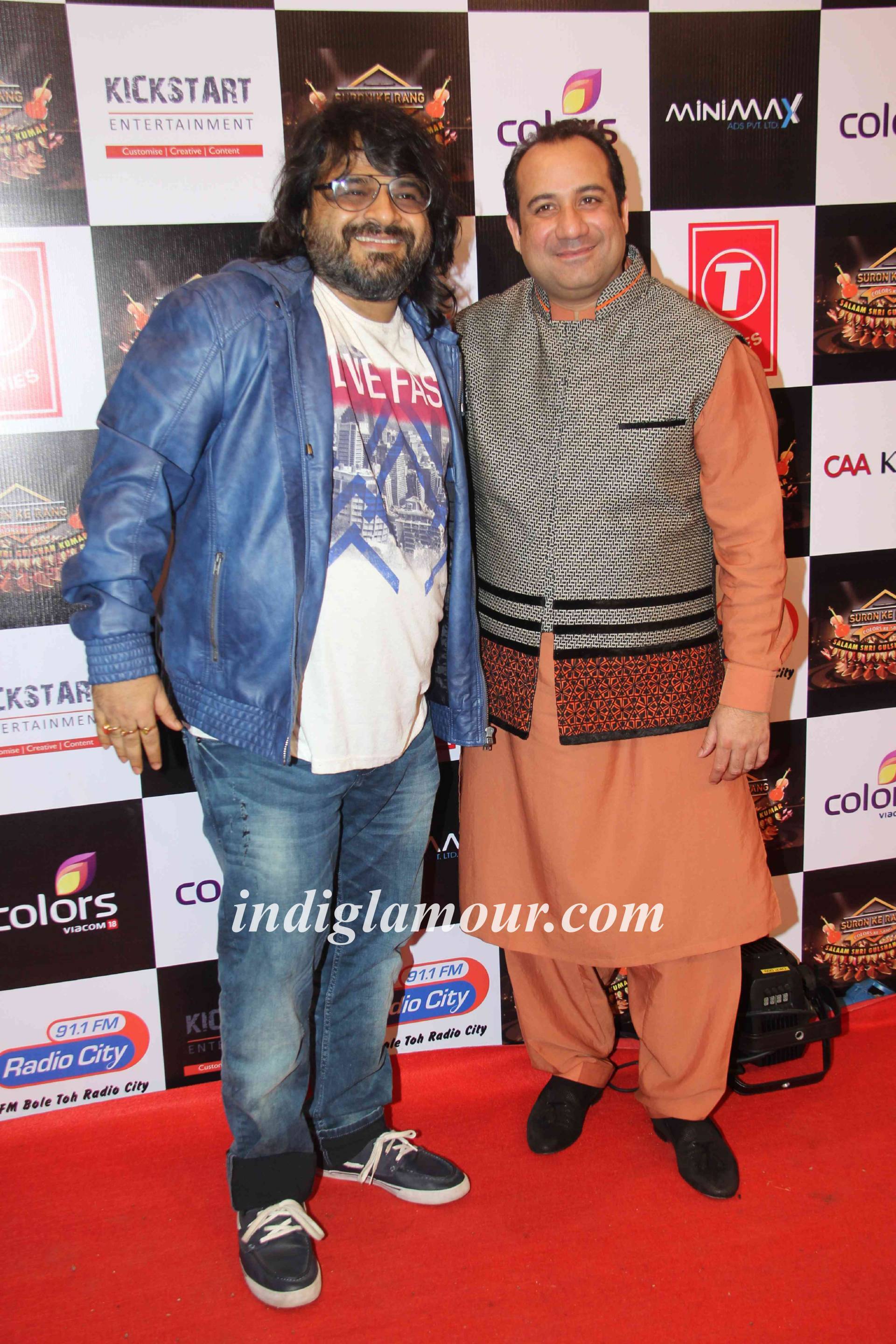 Suron Ke Rang Salaam Shri Gulshan Kumar Red Carpet Event Event hd photo