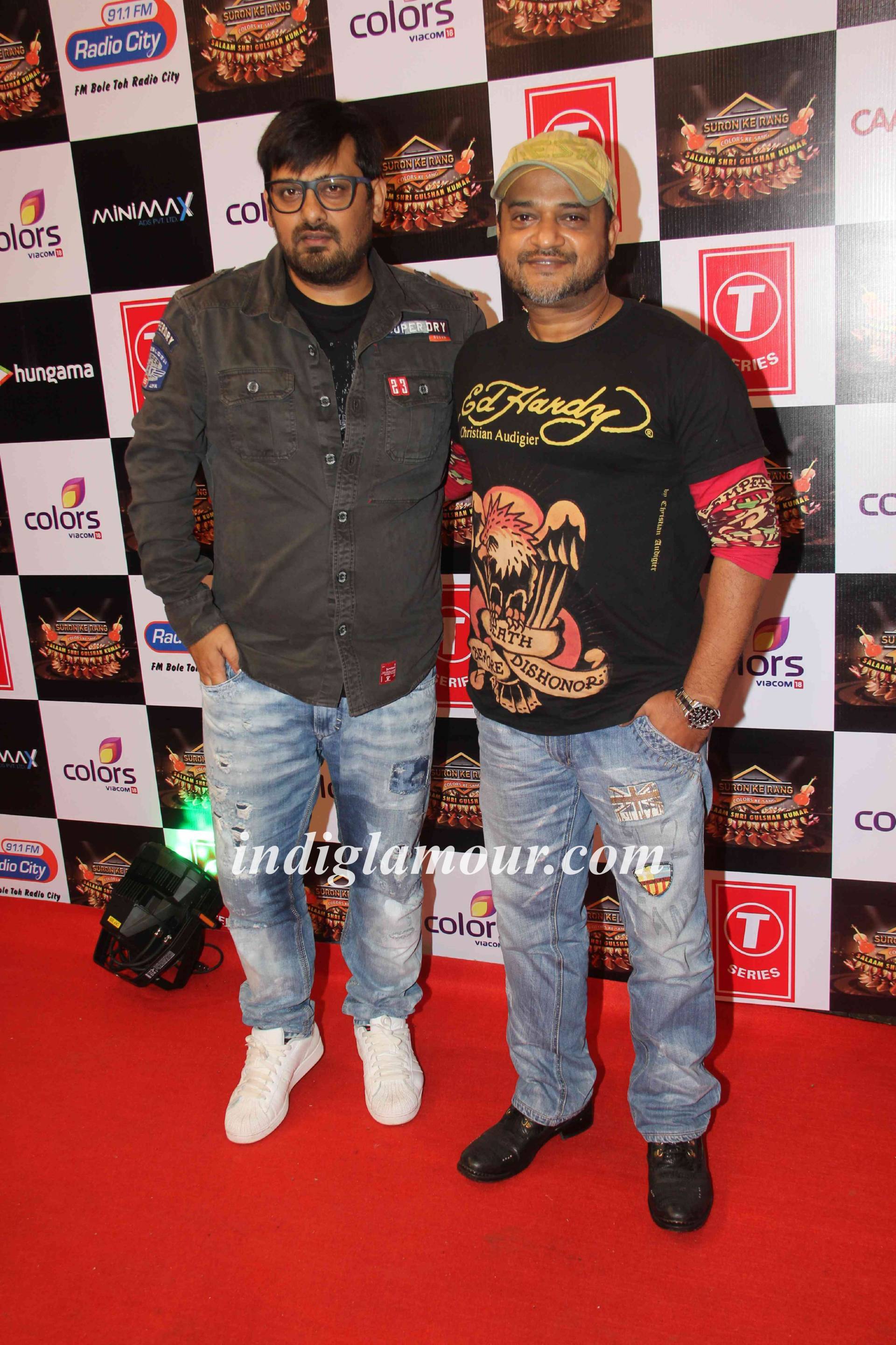 Suron Ke Rang Salaam Shri Gulshan Kumar Red Carpet Event Event hd photo