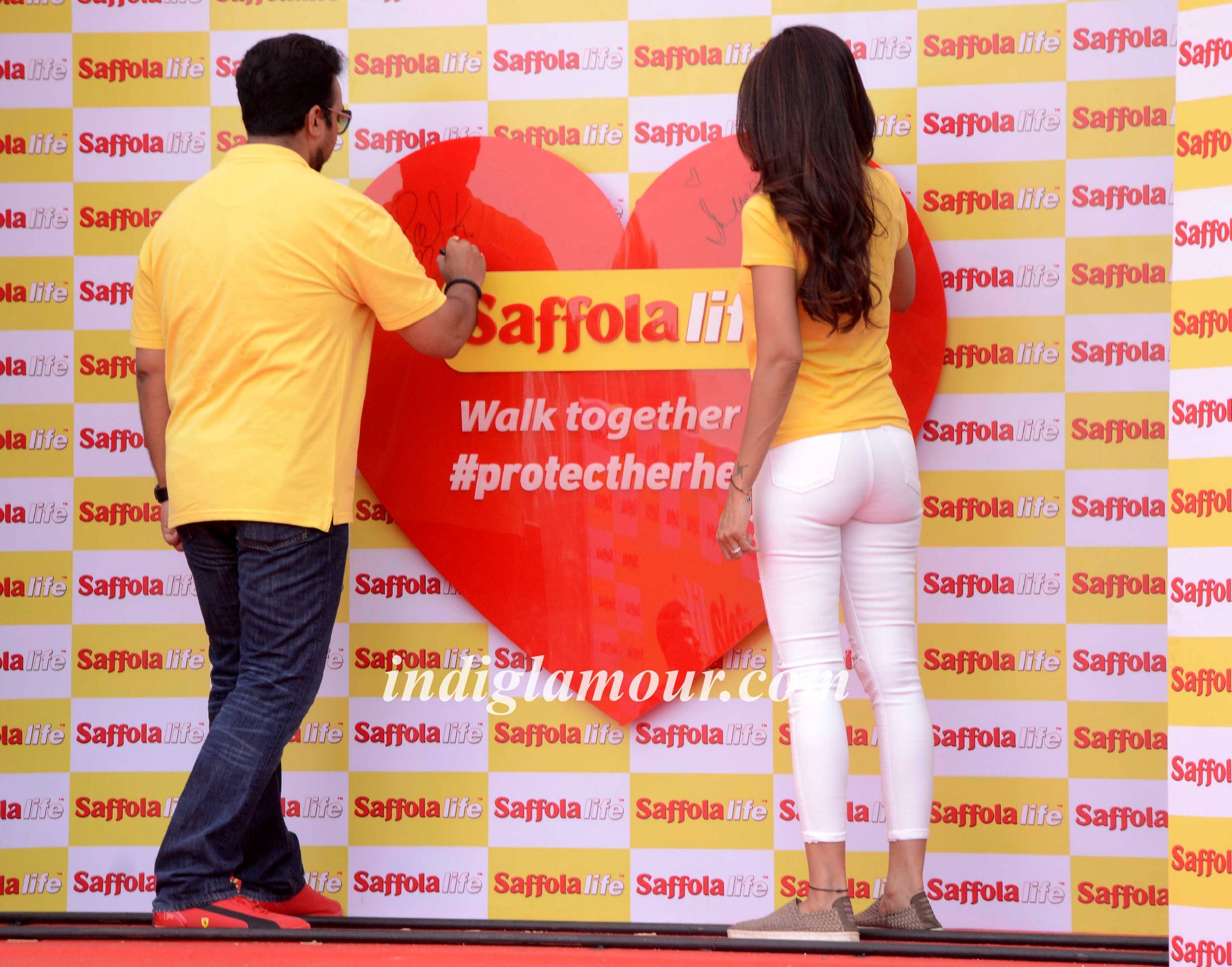 Shilpa Shetty and Raj Kundra Participate World Heart Day Event hd photo
