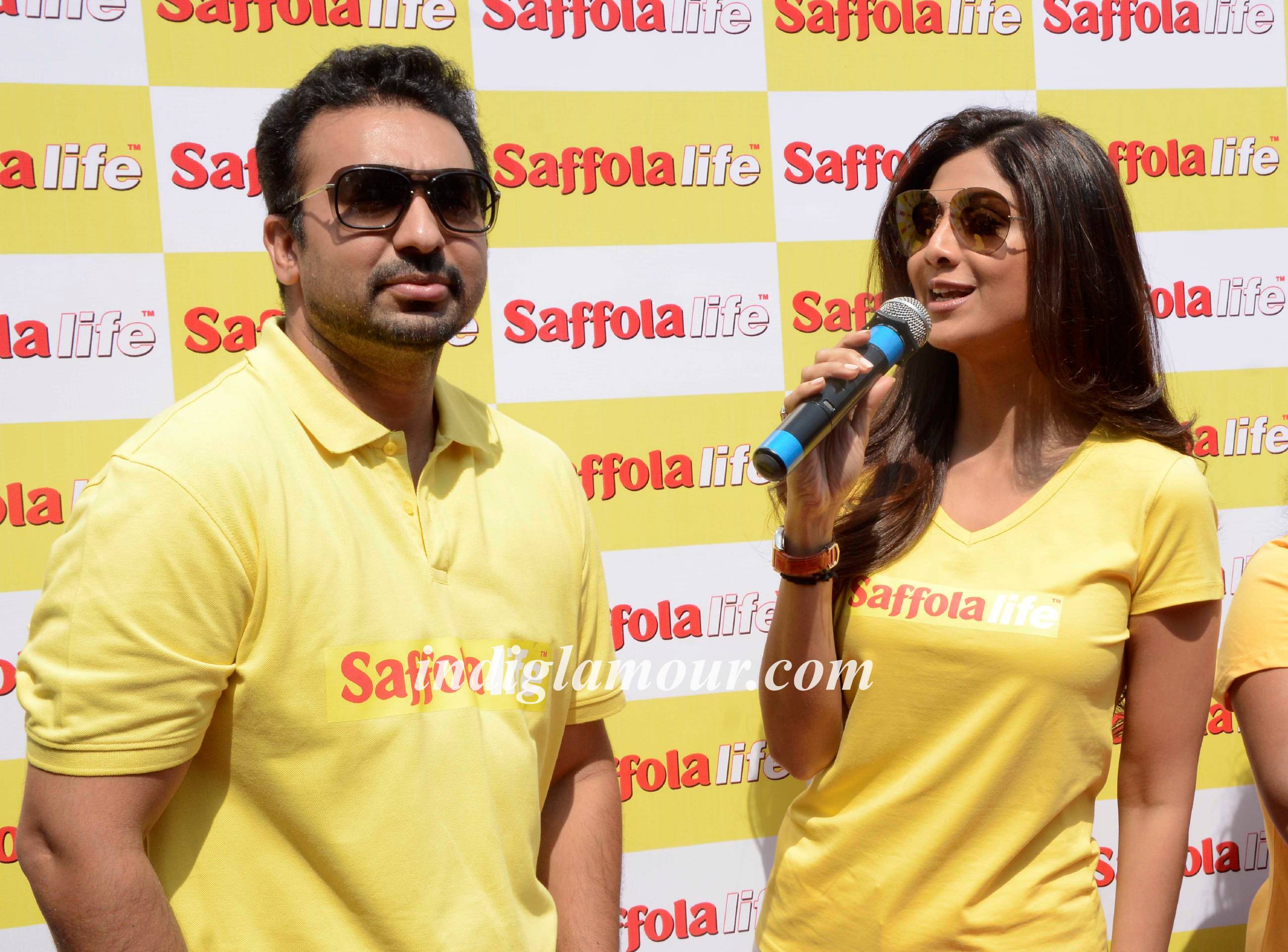 Shilpa Shetty and Raj Kundra Participate World Heart Day Event hd photo