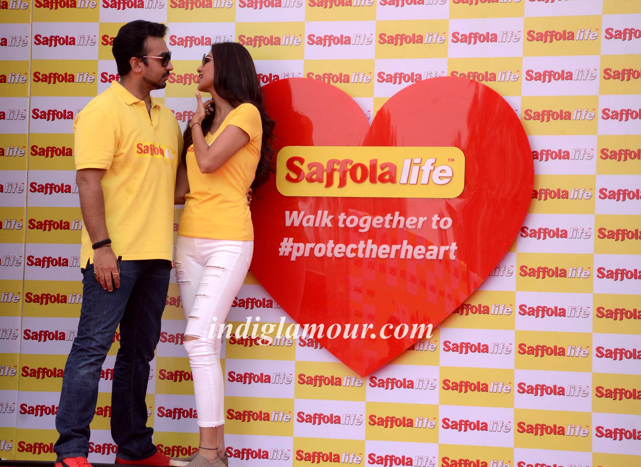 Shilpa Shetty and Raj Kundra Participate World Heart Day Event hd photo