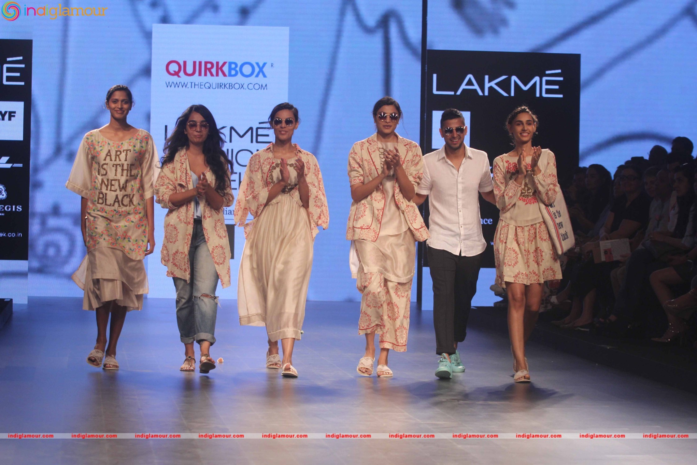 LFW Day 1 Show Design By Quirkbox Event hd photo