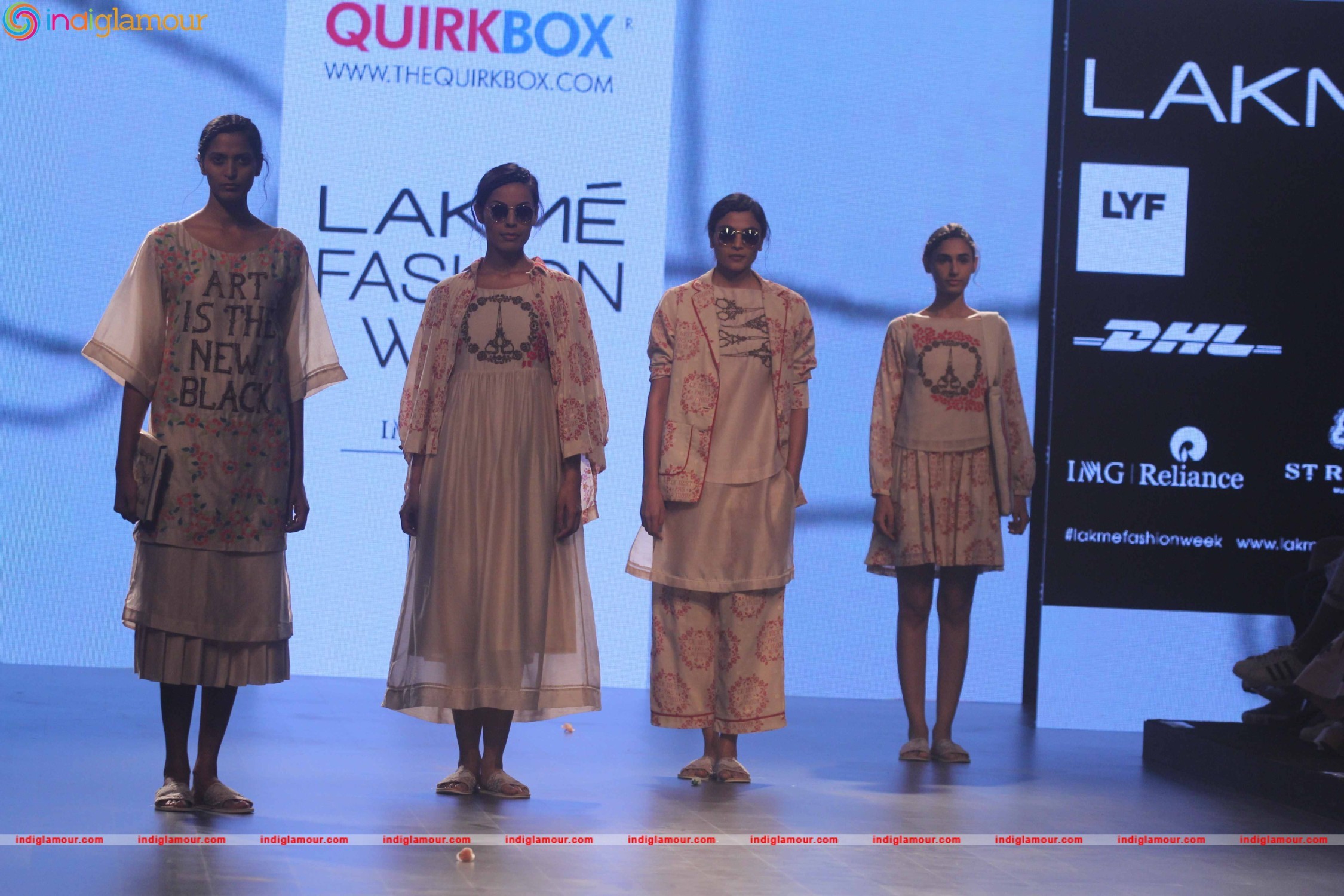 LFW Day 1 Show Design By Quirkbox Event hd photo