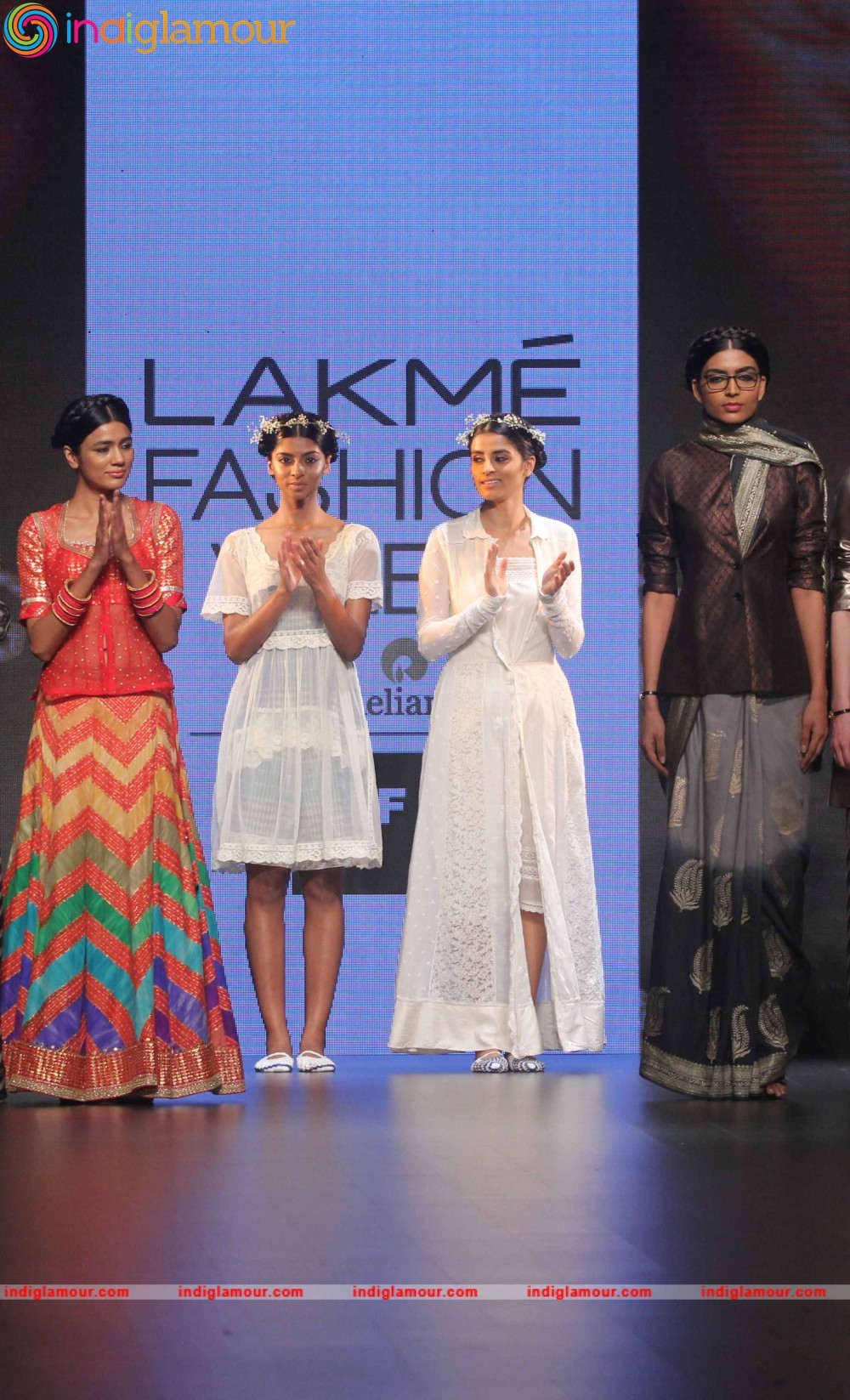 LFW Day 1 Show Walking Hand in Hand By Rajesh Pratap Singh Event hd photo