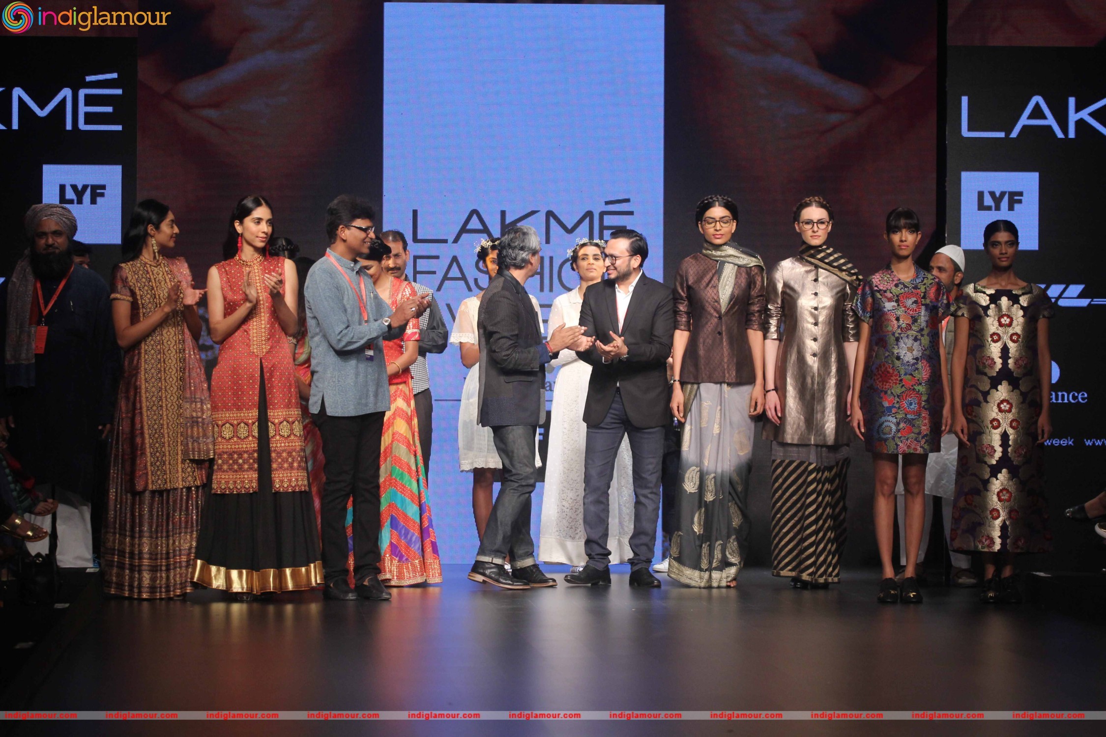 LFW Day 1 Show Walking Hand in Hand By Rajesh Pratap Singh Event hd photo