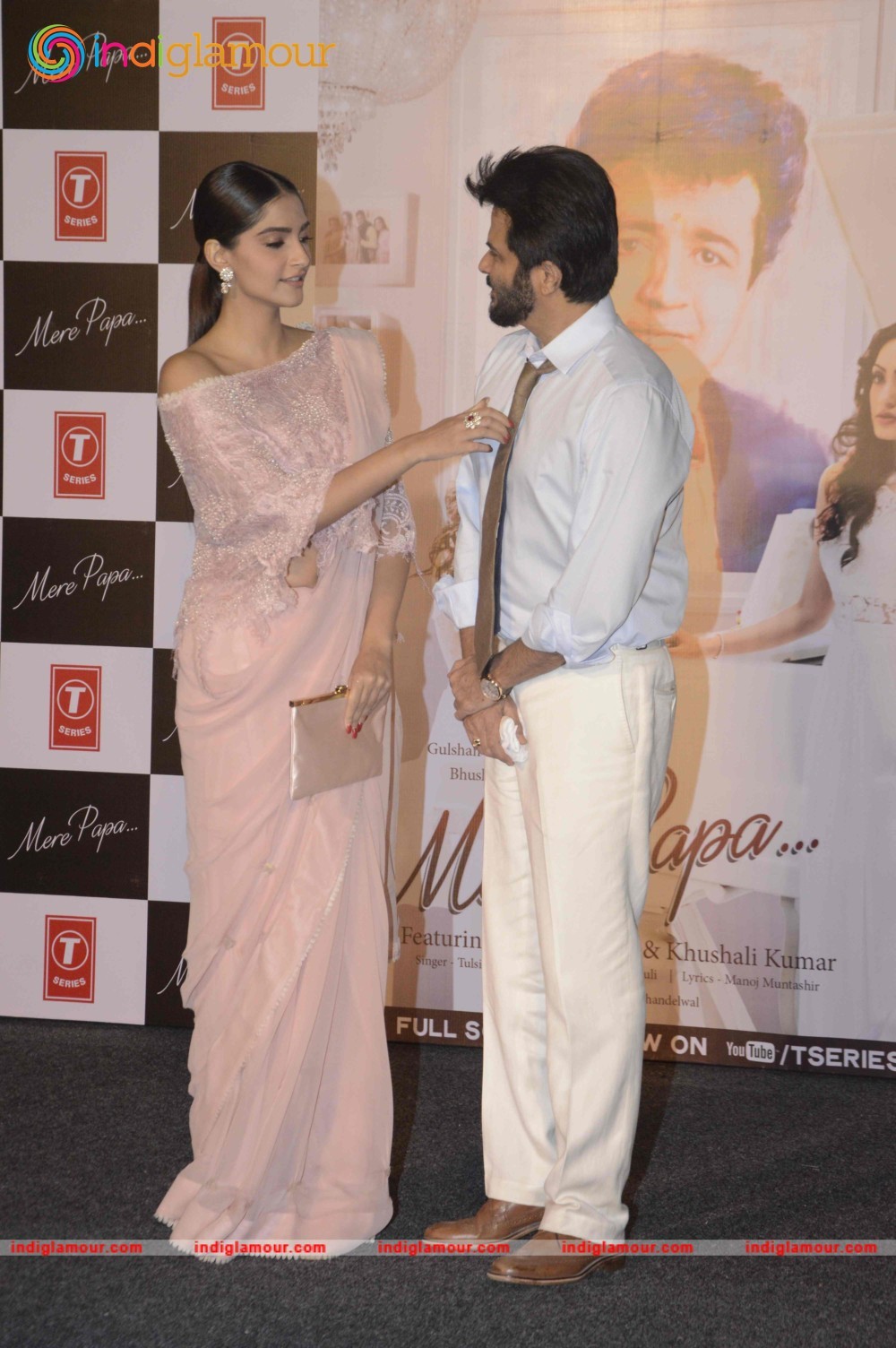Launch of Music Video Mere Papa Event hd photo