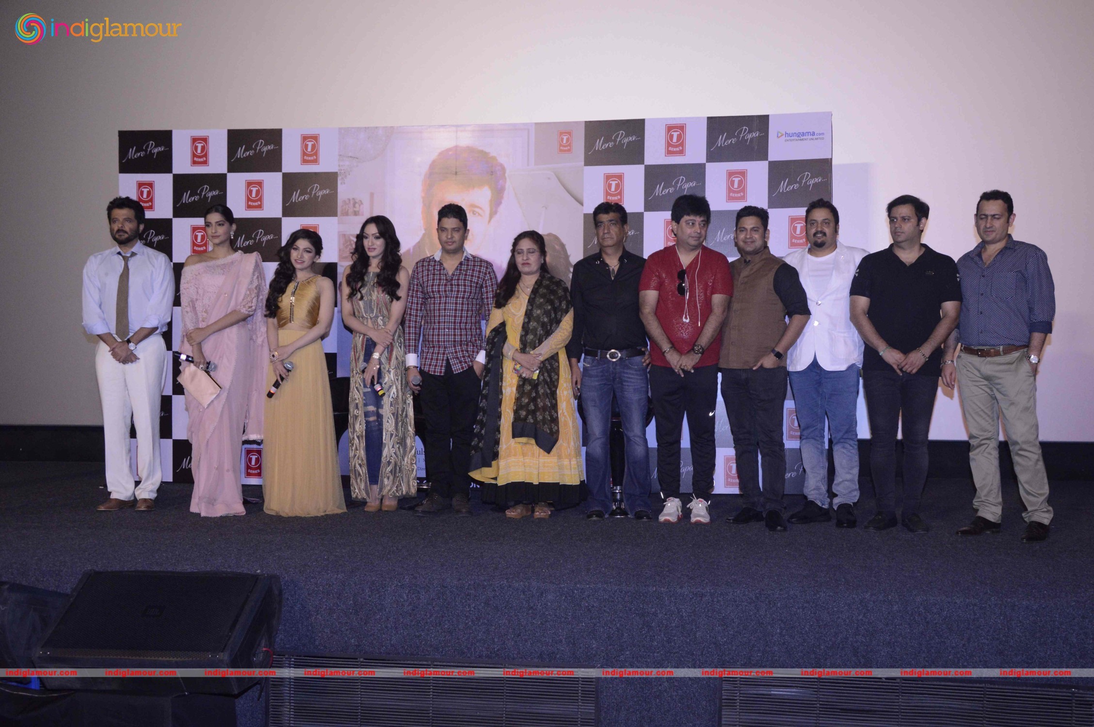 Launch of Music Video Mere Papa Event hd photo