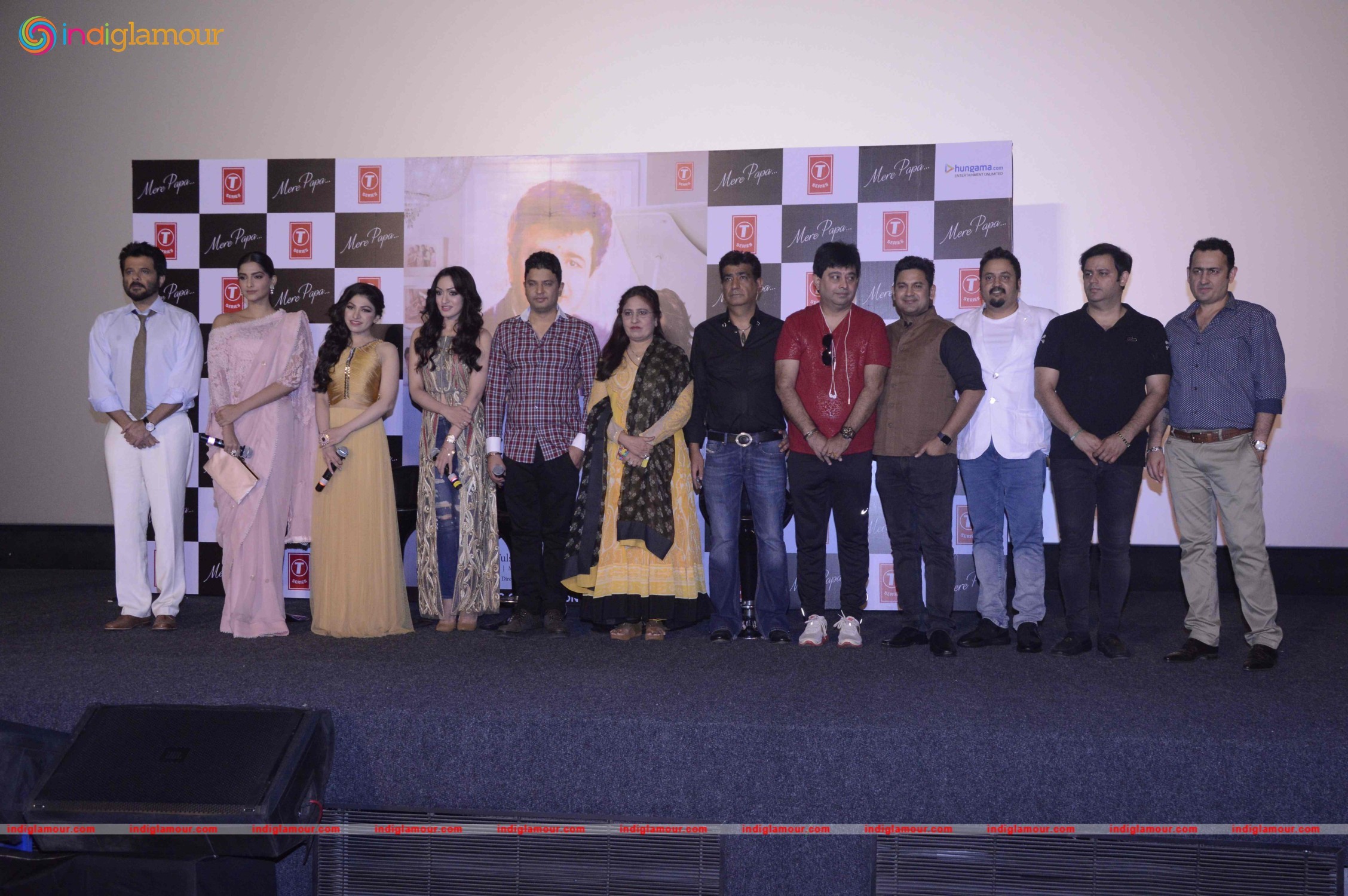 Launch of Music Video Mere Papa Event hd photo