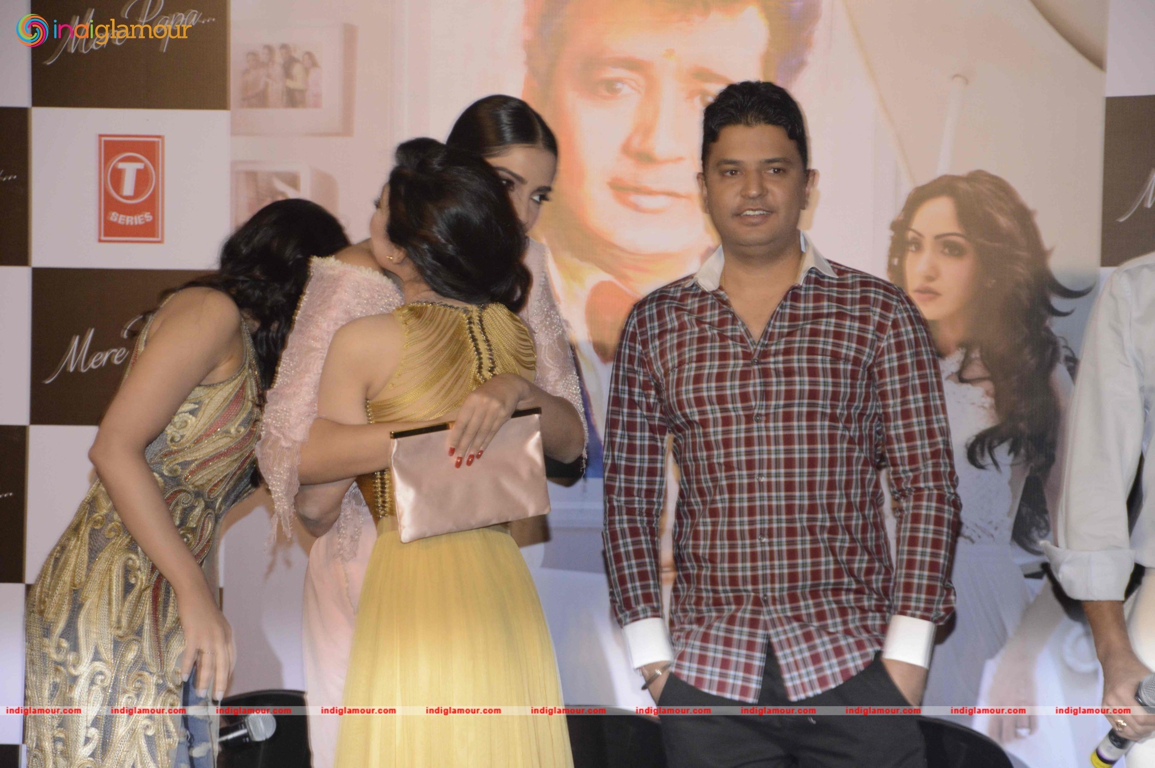 Launch of Music Video Mere Papa Event hd photo