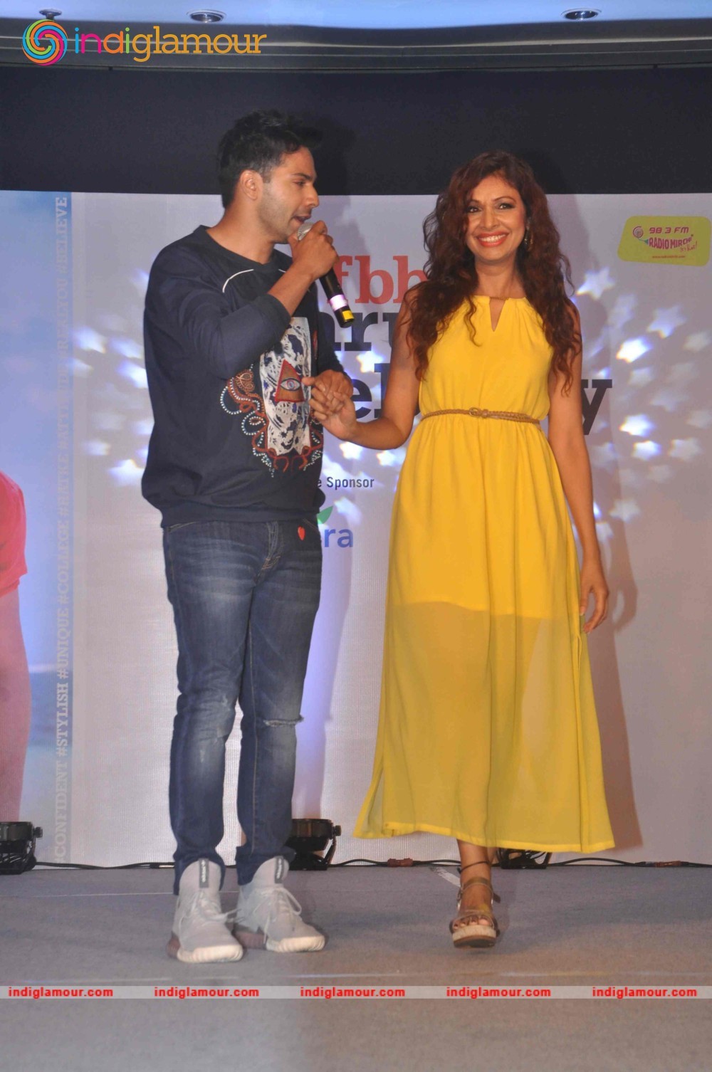Varun Dhawan Photoshoot with Femina Miss India Contestants Event hd photo