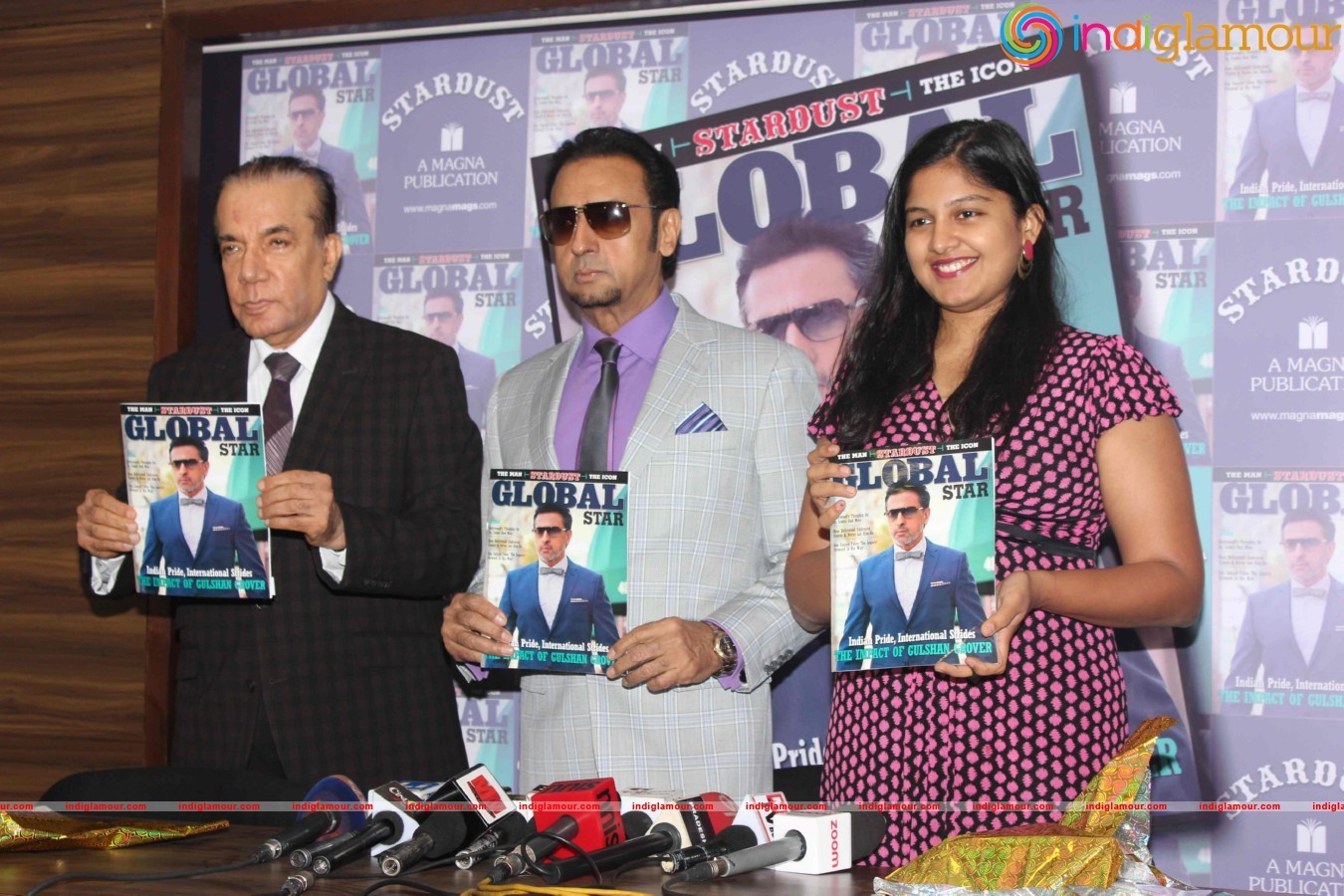 Gulshan Grover Unveils Latest Cover Of Stardust Magazine Event hd photo