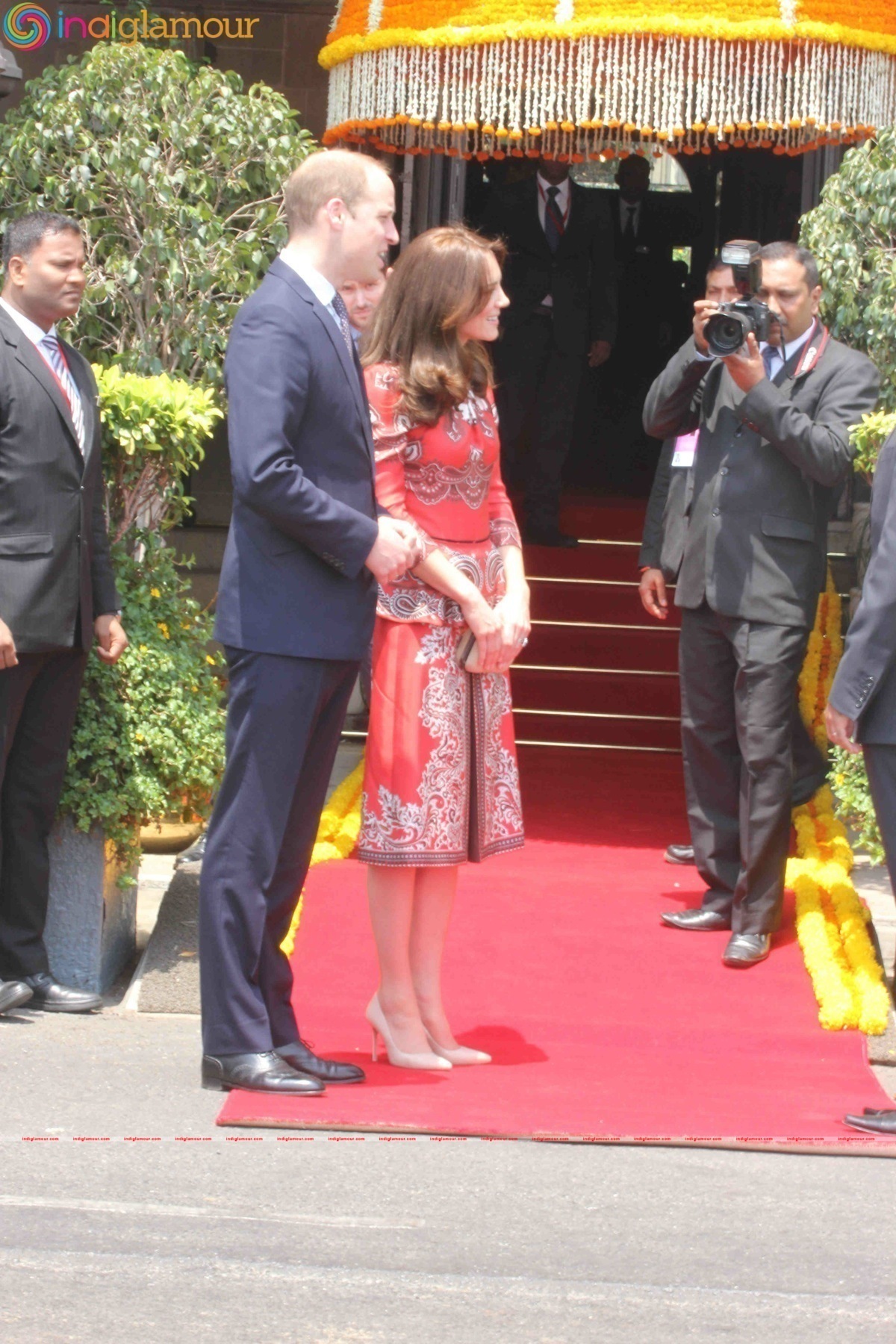 Prince Williams and Kate at Taj Hotel Event hd photo