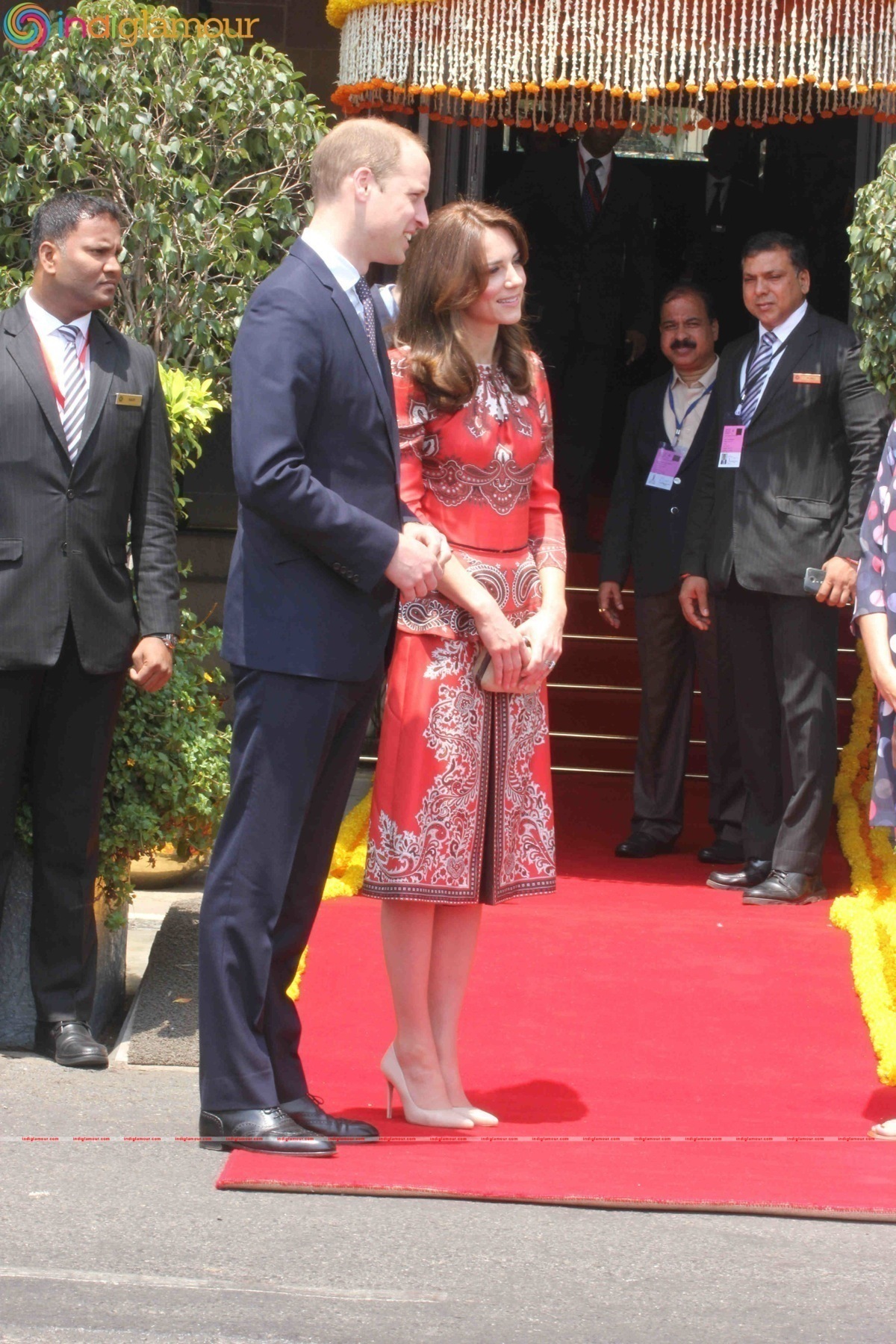 Prince Williams and Kate at Taj Hotel Event hd photo