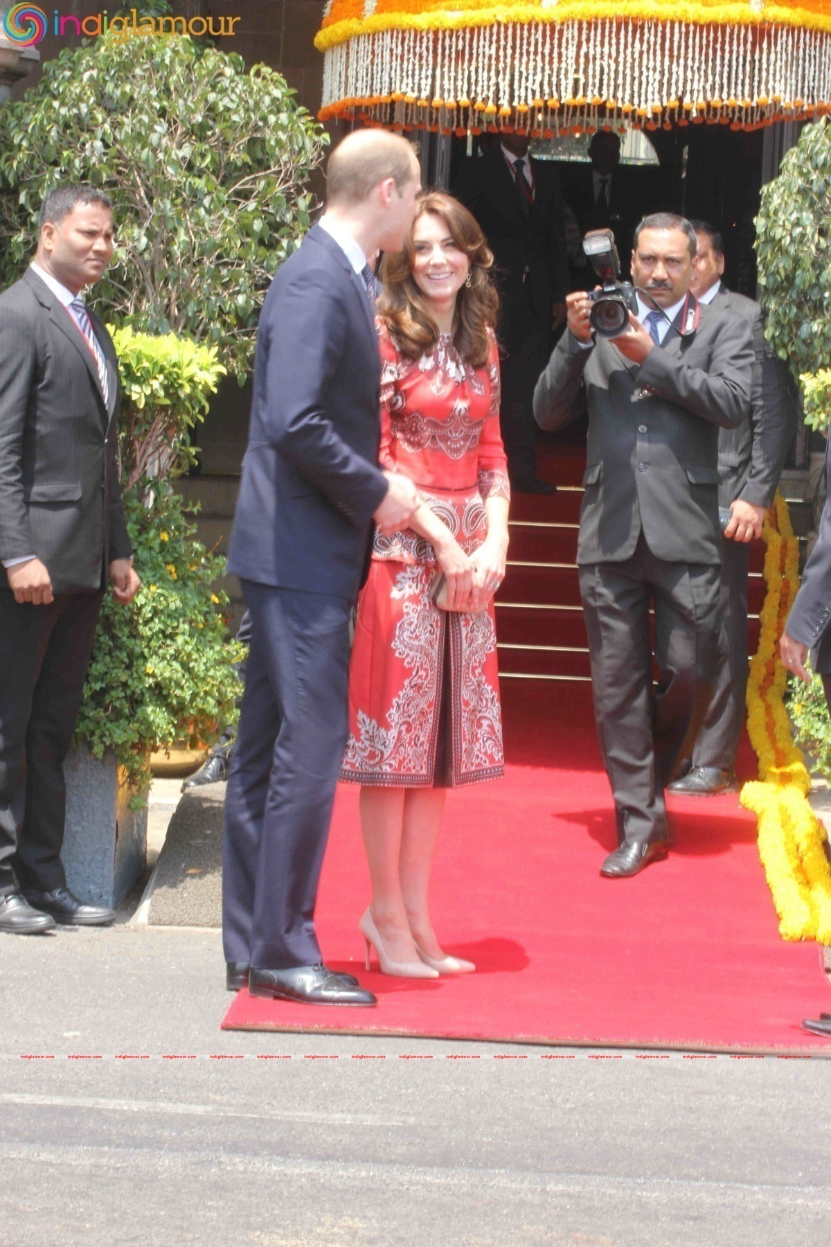 Prince Williams and Kate at Taj Hotel Event hd photo