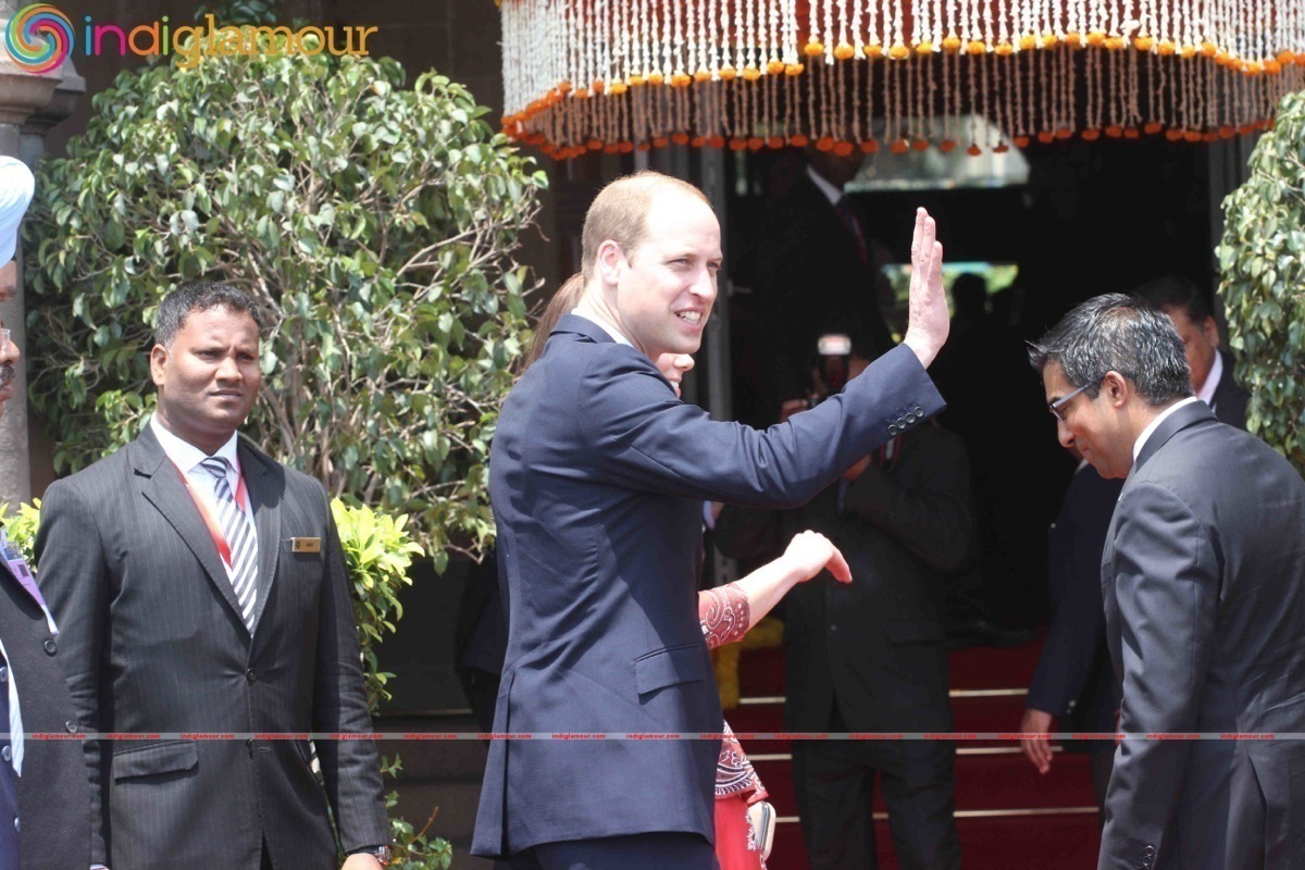 Prince Williams and Kate at Taj Hotel Event hd photo