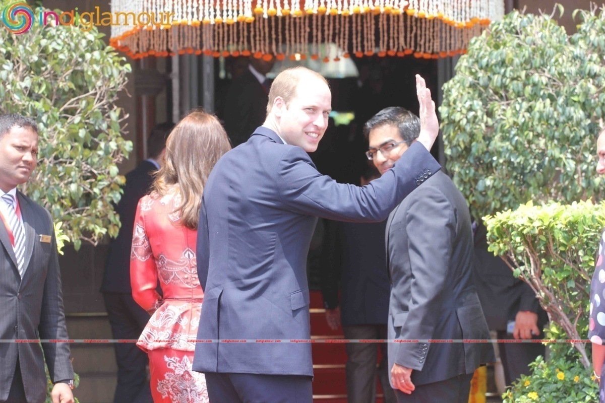 Prince Williams and Kate at Taj Hotel Event hd photo