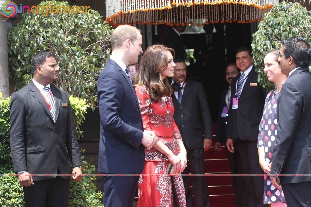 Prince Williams and Kate at Taj Hotel Event hd photo