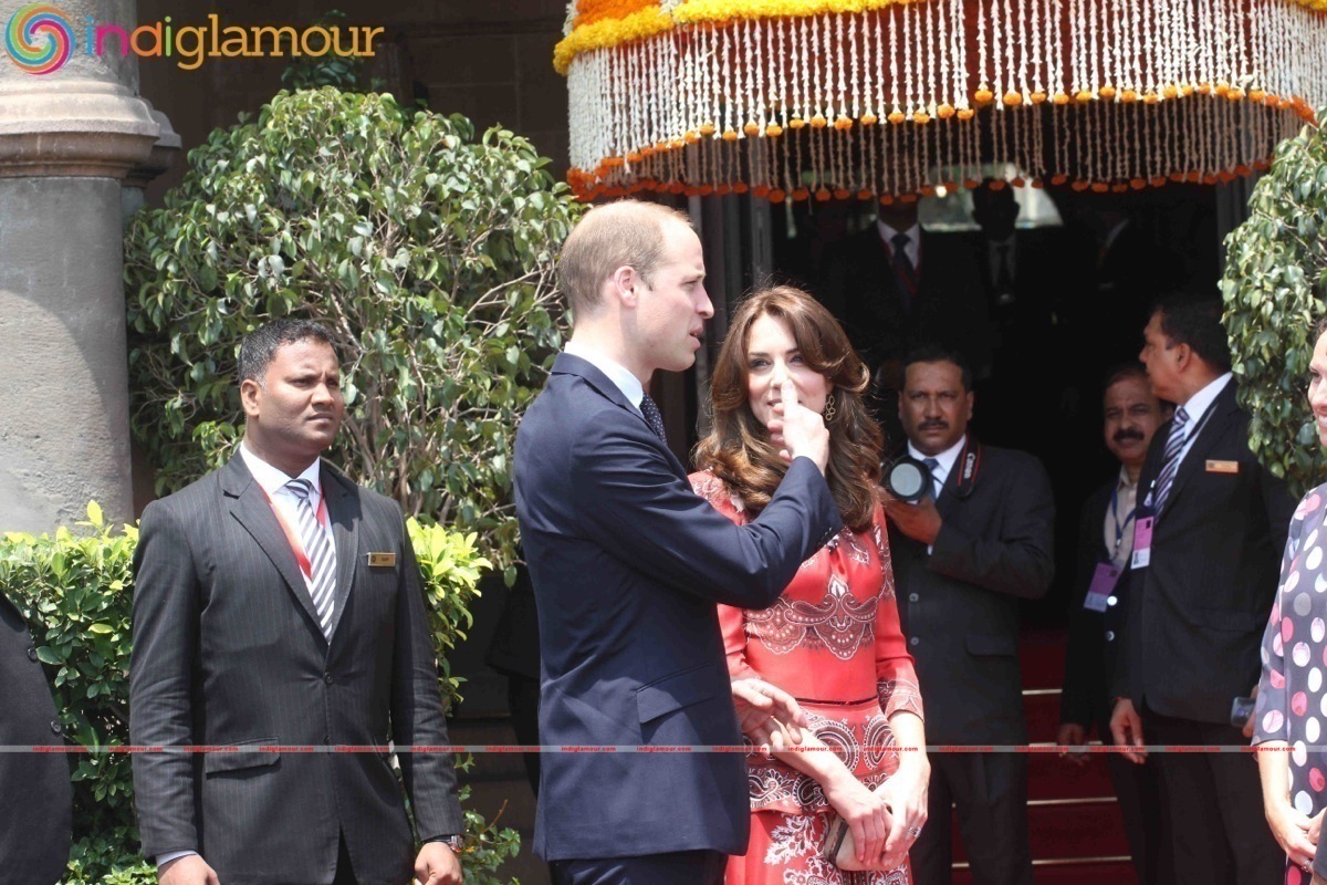 Prince Williams and Kate at Taj Hotel Event hd photo
