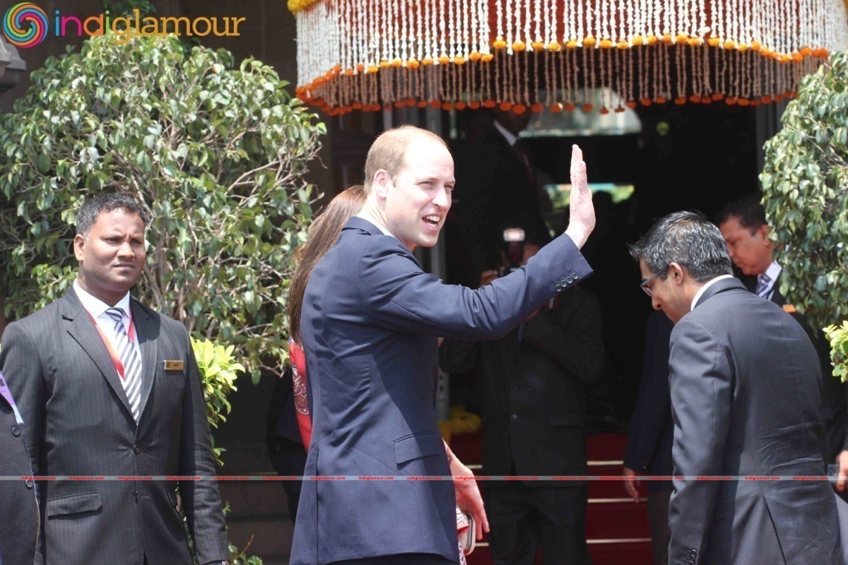 Prince Williams and Kate at Taj Hotel Event hd photo