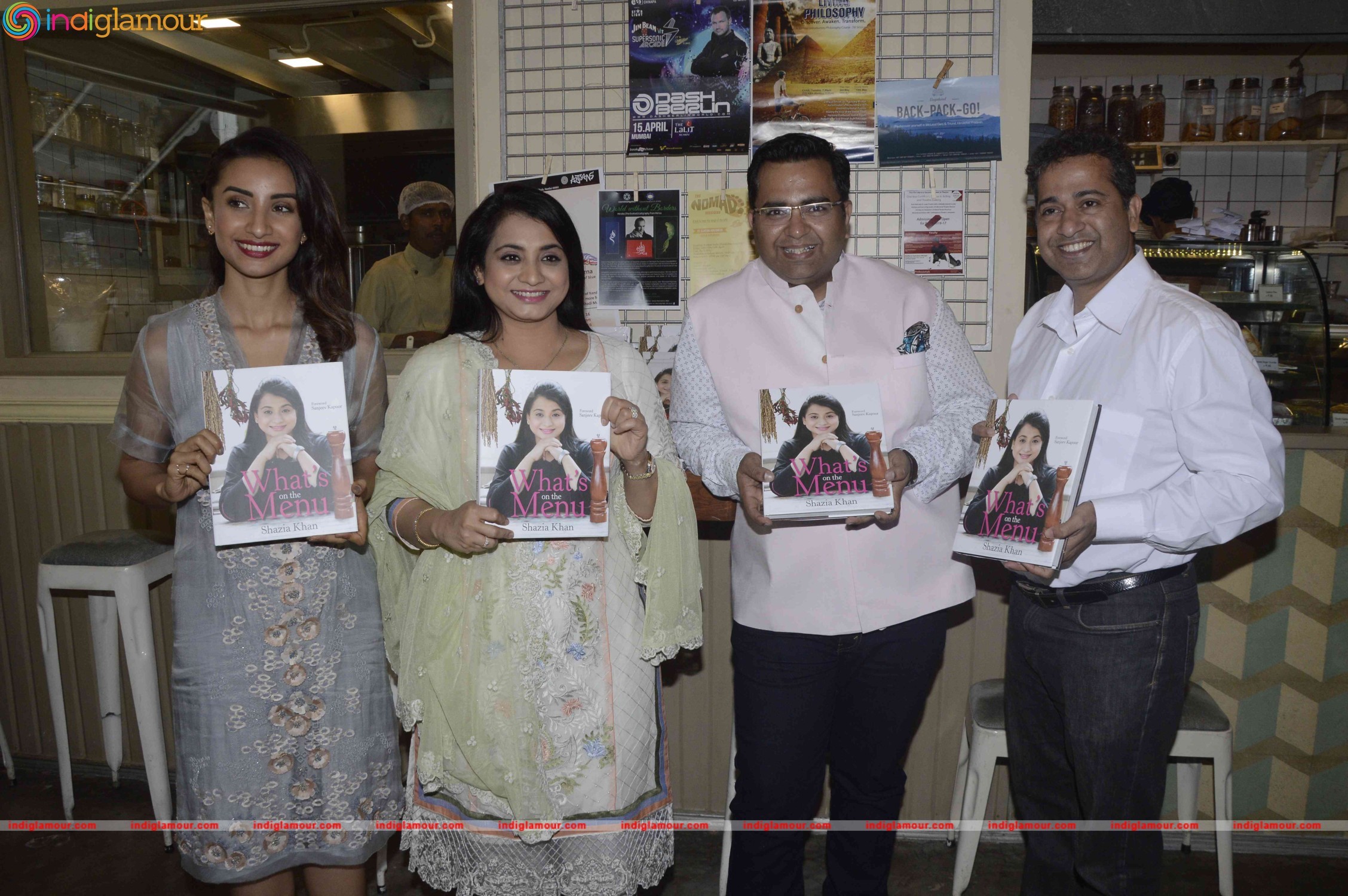 Chef Shazia Khan Book Launch Along with Chef Ajay Chopra and Michael Swamy Event hd photo