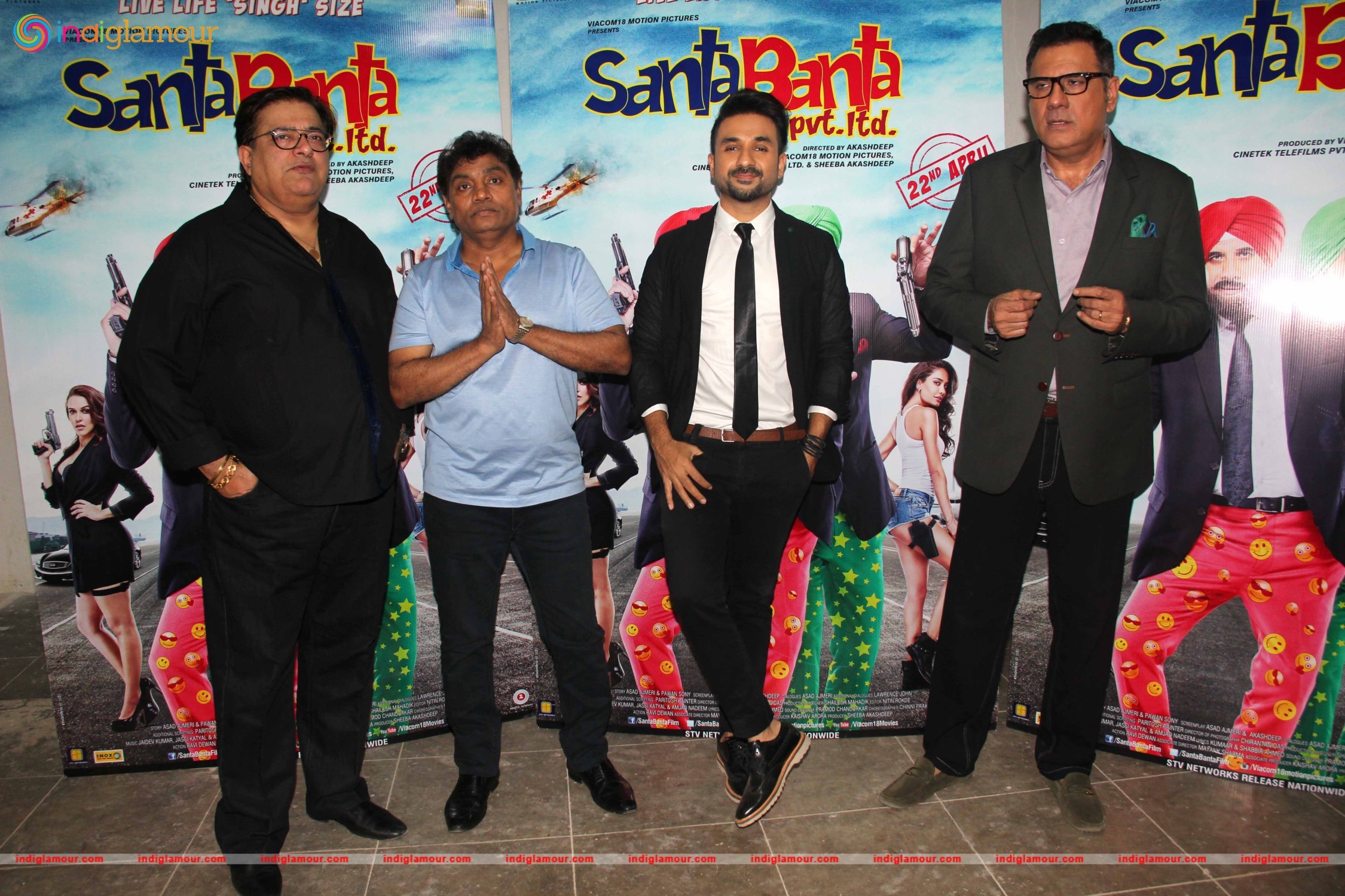 Promotion of Film Santa Banta Pvt Ltd Event hd photo