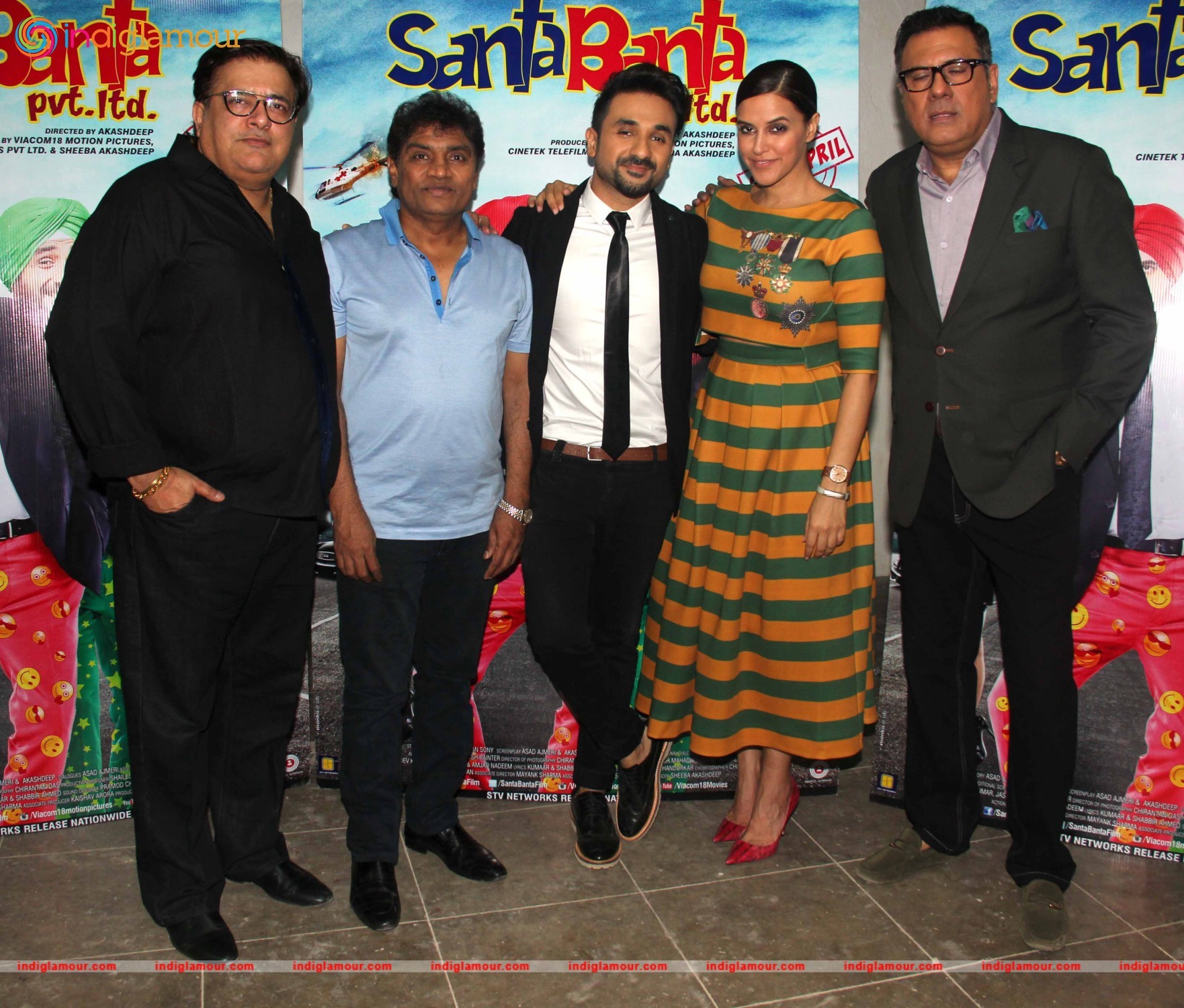 Promotion of Film Santa Banta Pvt Ltd Event hd photo