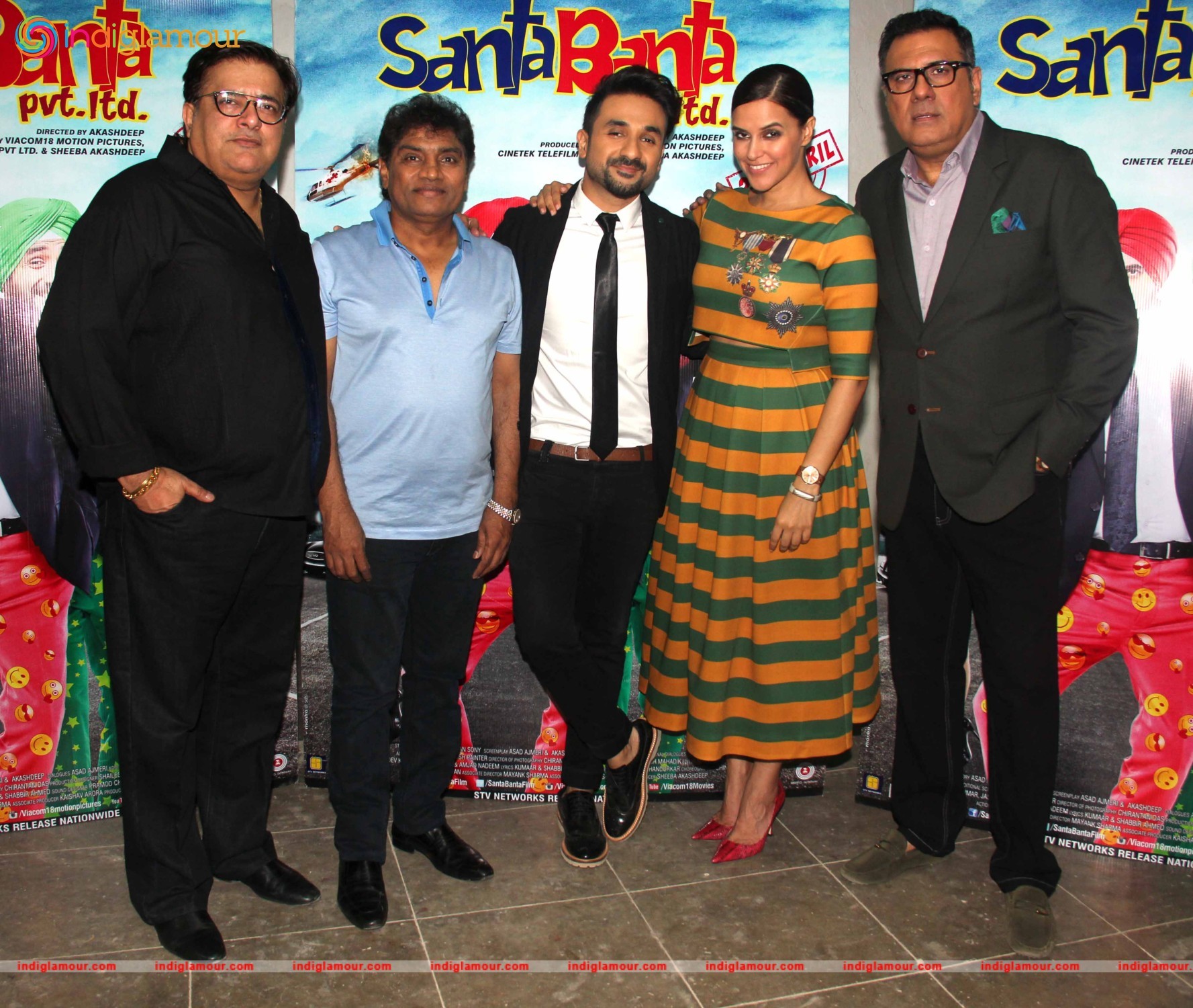 Promotion of Film Santa Banta Pvt Ltd Event hd photo