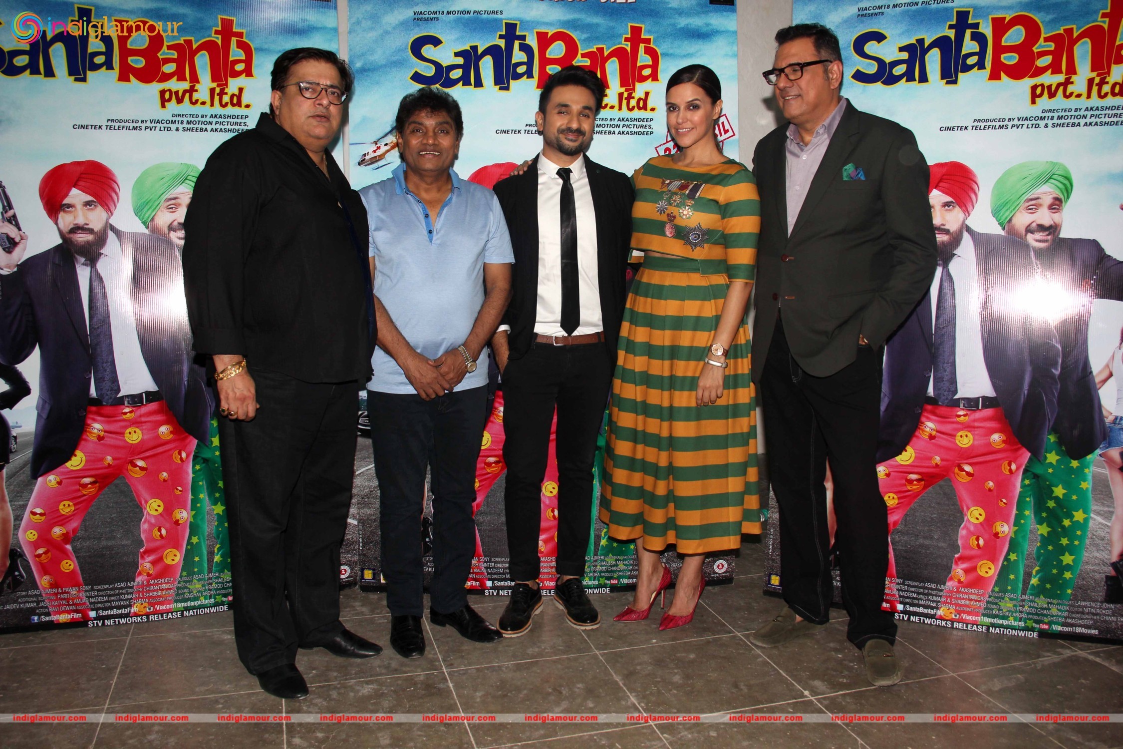 Promotion of Film Santa Banta Pvt Ltd Event hd photo