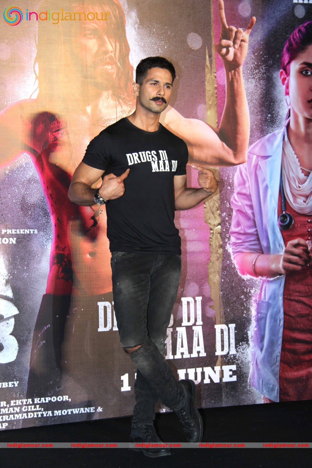 Trailer Launch of Film Udta Punjab with Starcast of the Film at Mumbai Event hd photo