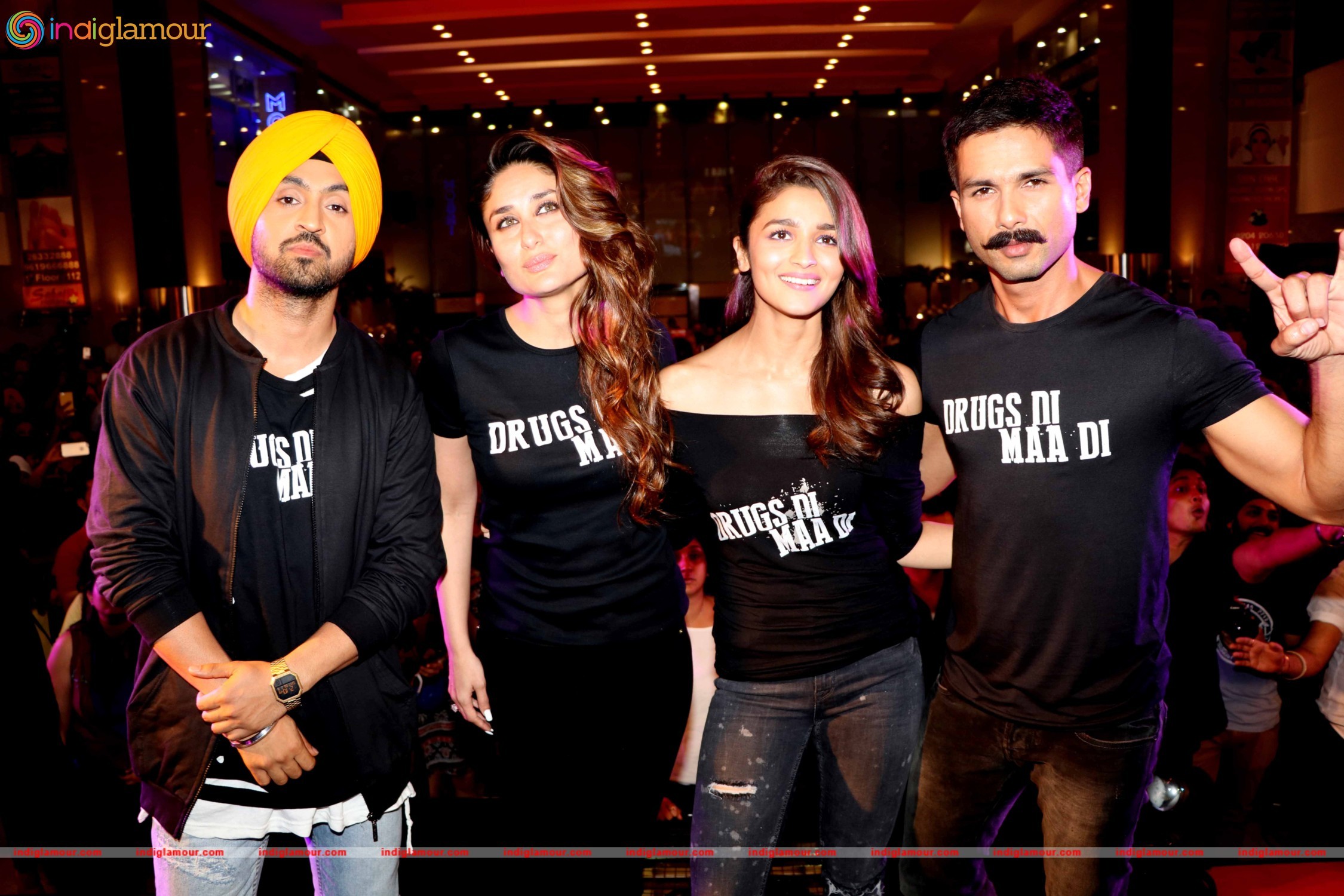 Trailer Launch of Film Udta Punjab with Starcast of the Film at Mumbai Event hd photo