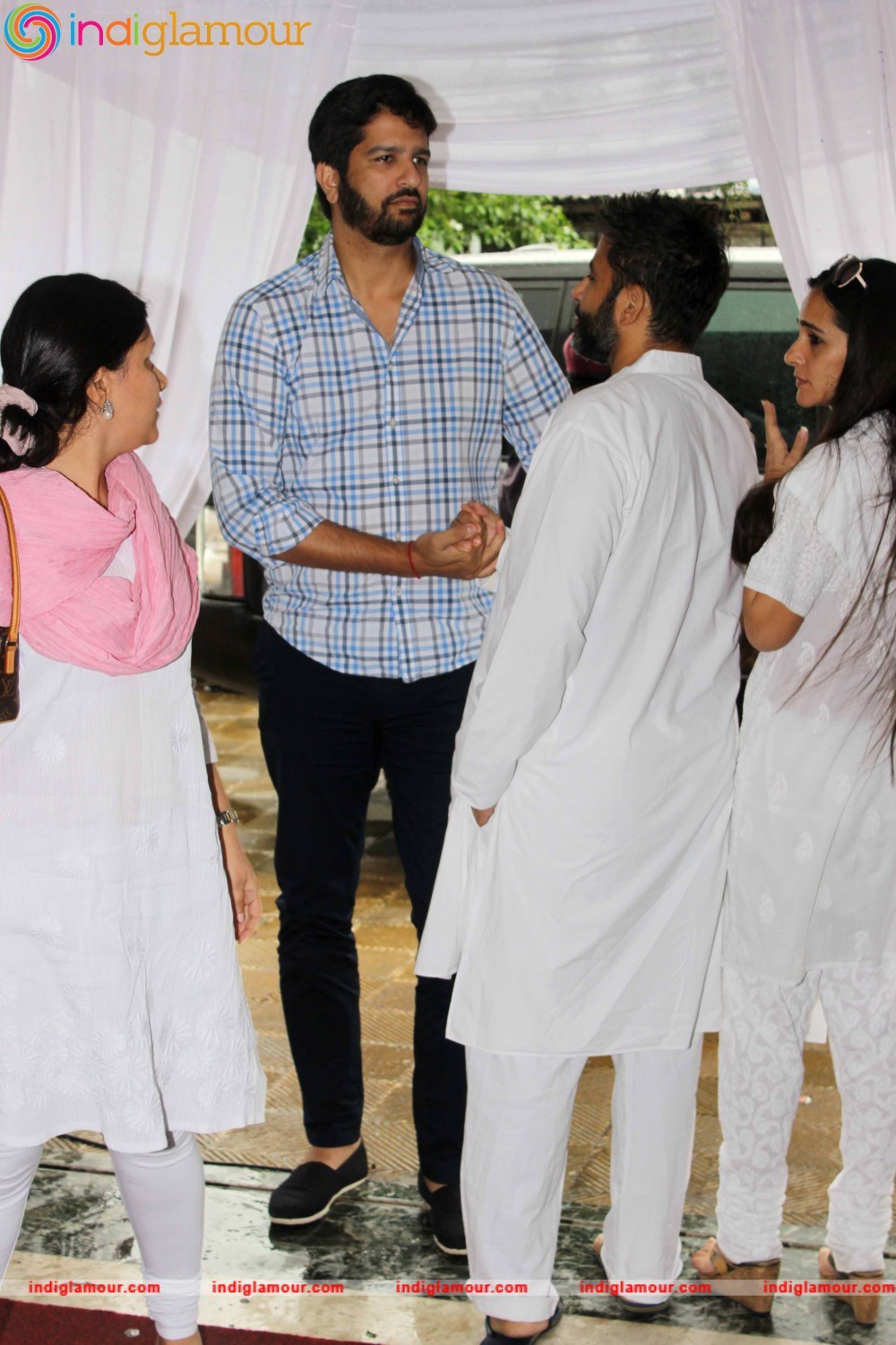Prayer Meeting for Filmmaker Rajjat Barjatya Event hd photo