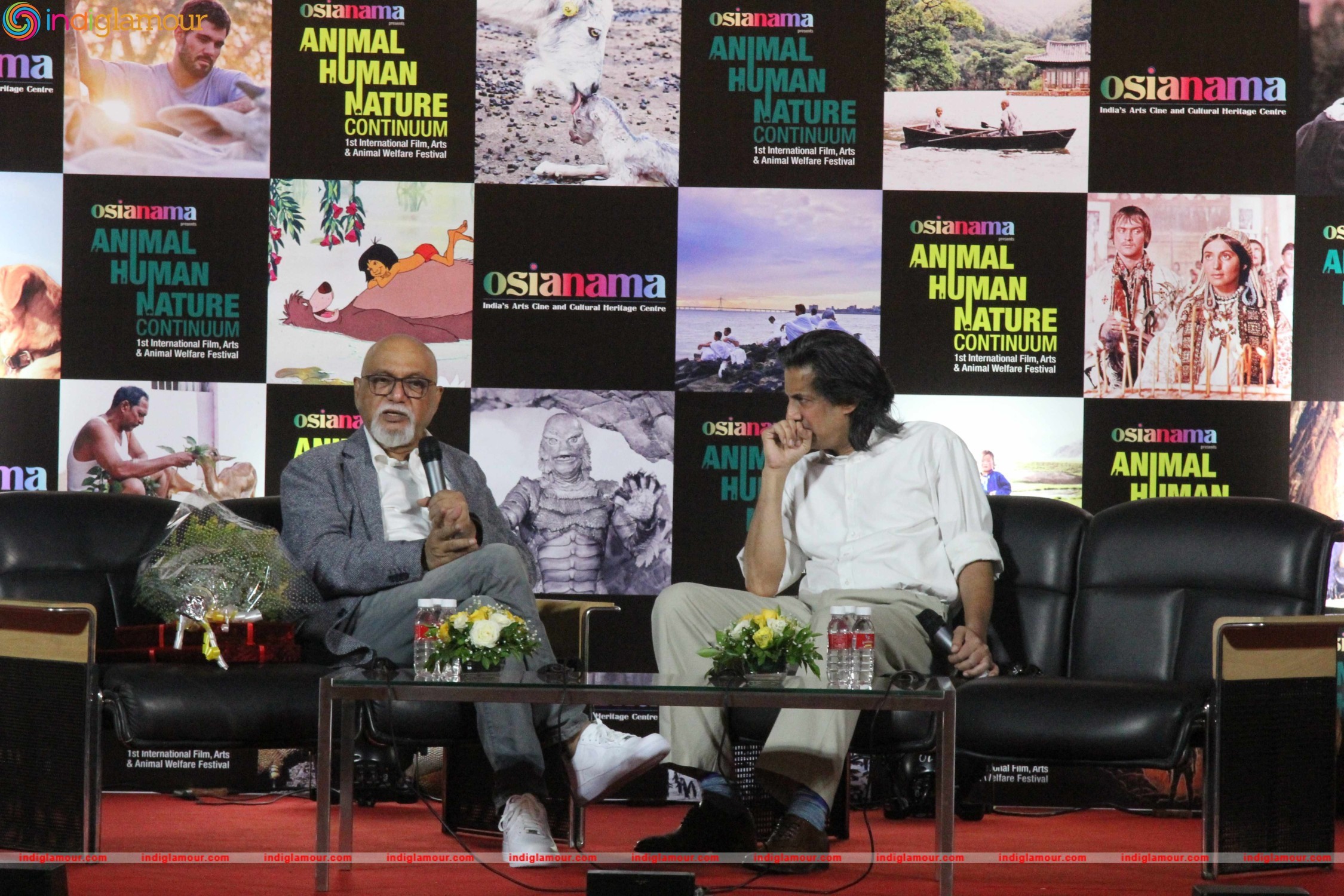 Pritish Nandy's Masterclass At Osianama Animal Human Nature Event hd photo