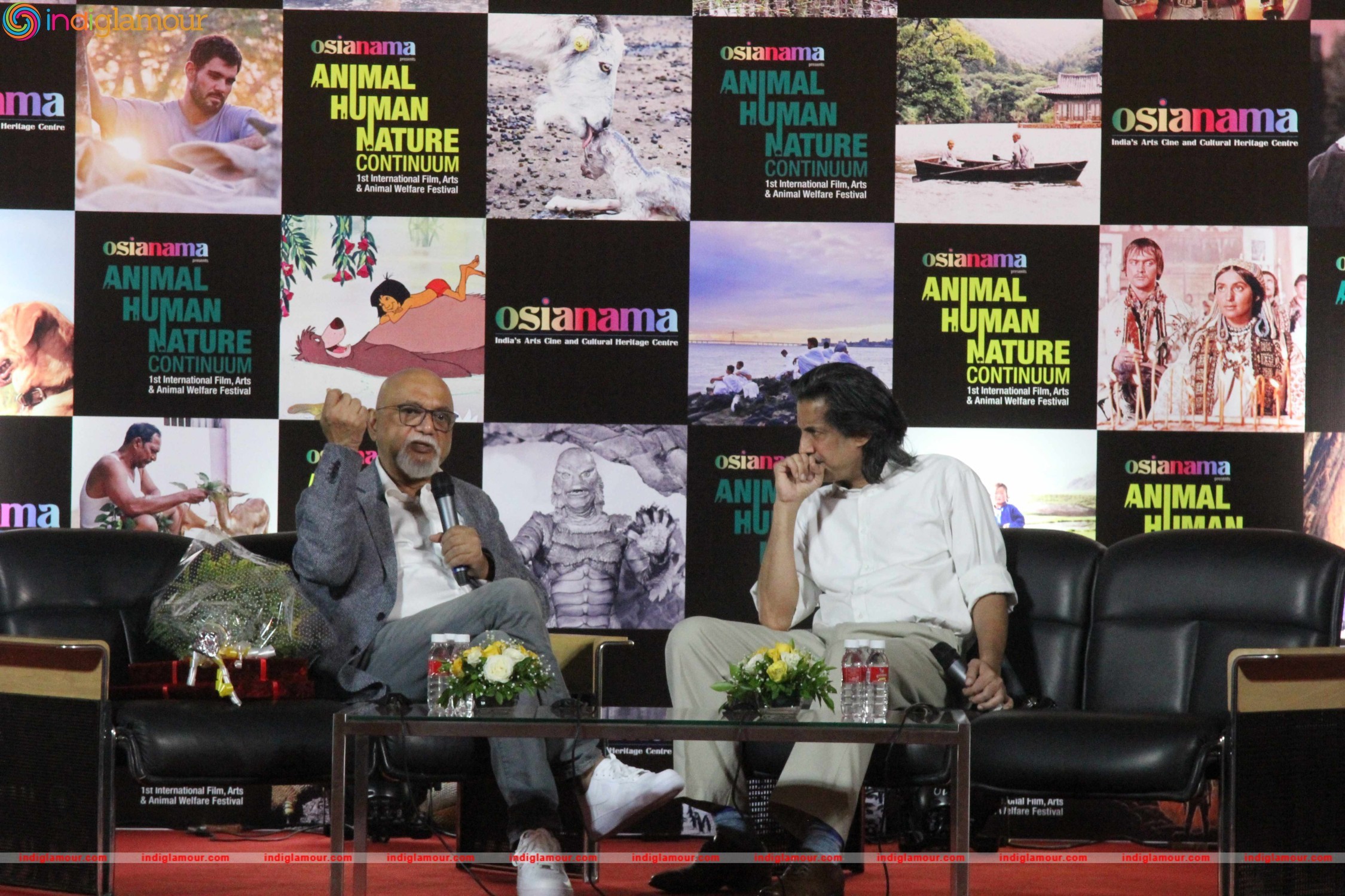 Pritish Nandy's Masterclass At Osianama Animal Human Nature Event hd photo