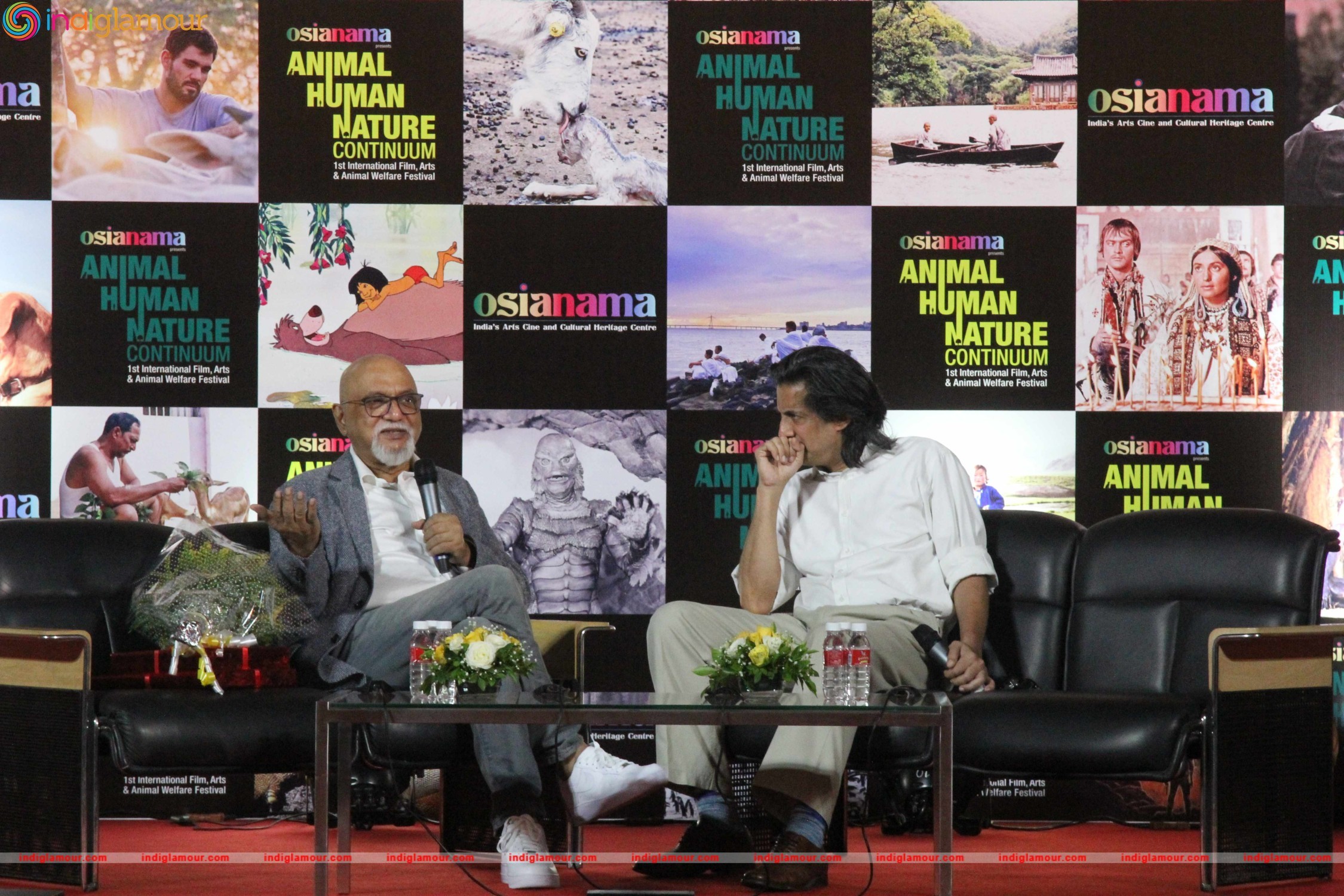 Pritish Nandy's Masterclass At Osianama Animal Human Nature Event hd photo