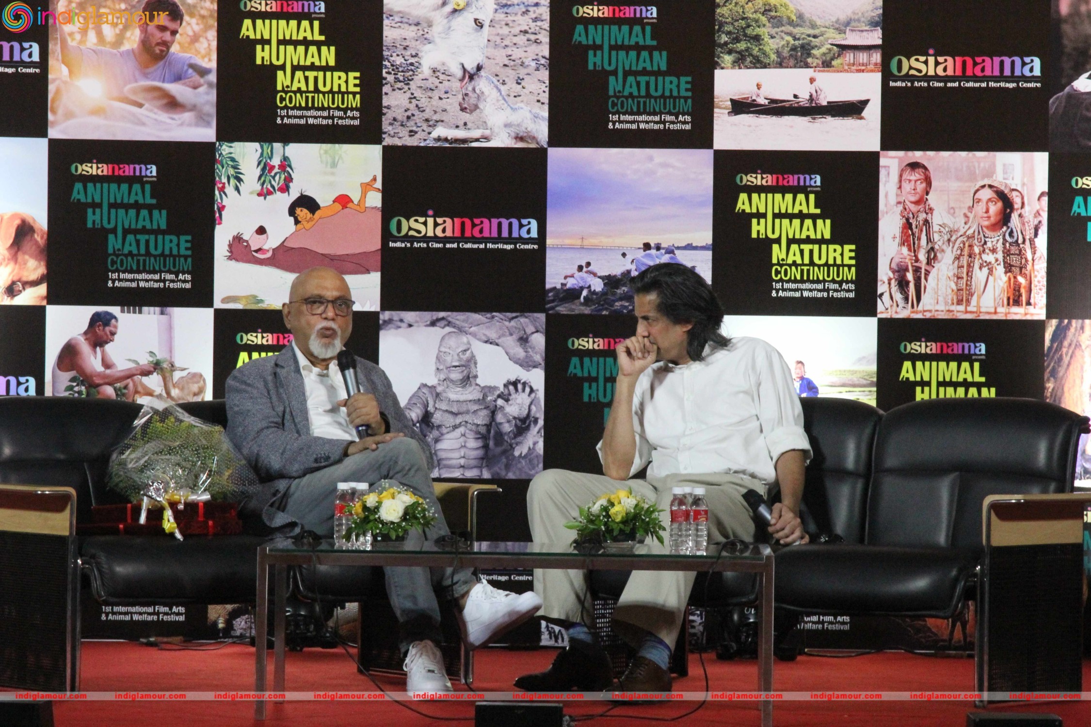 Pritish Nandy's Masterclass At Osianama Animal Human Nature Event hd photo