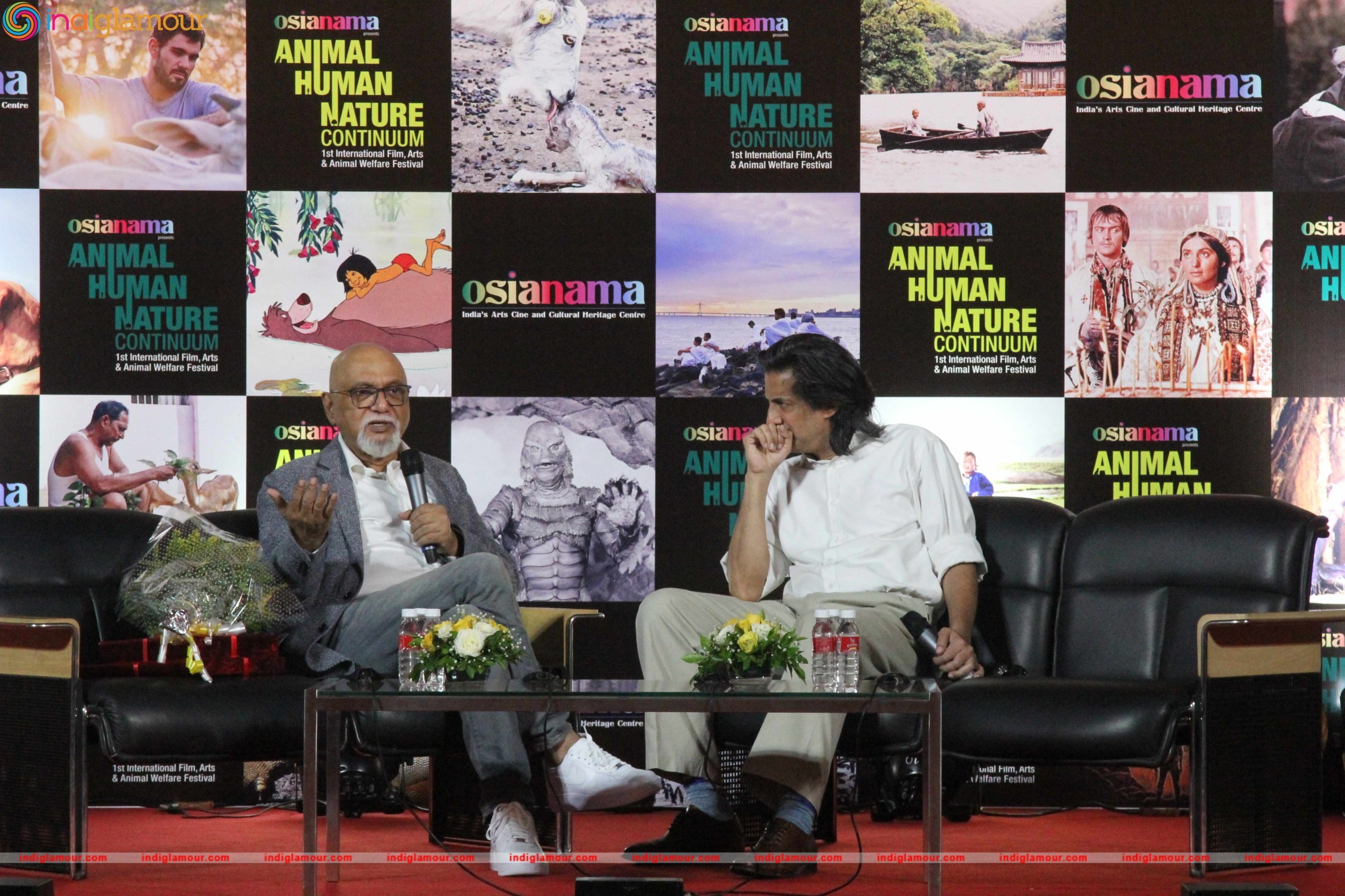 Pritish Nandy's Masterclass At Osianama Animal Human Nature Event hd photo