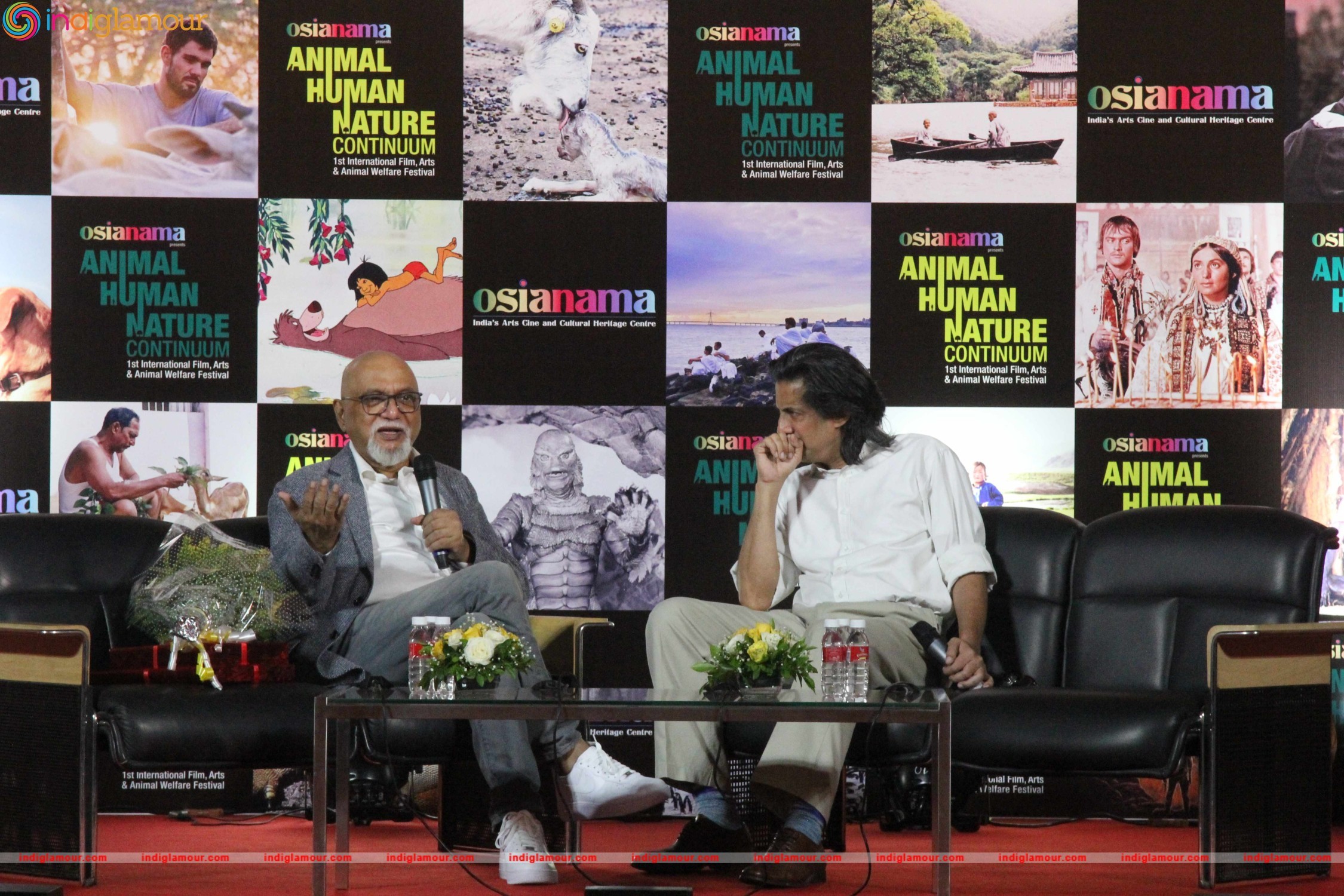 Pritish Nandy's Masterclass At Osianama Animal Human Nature Event hd photo