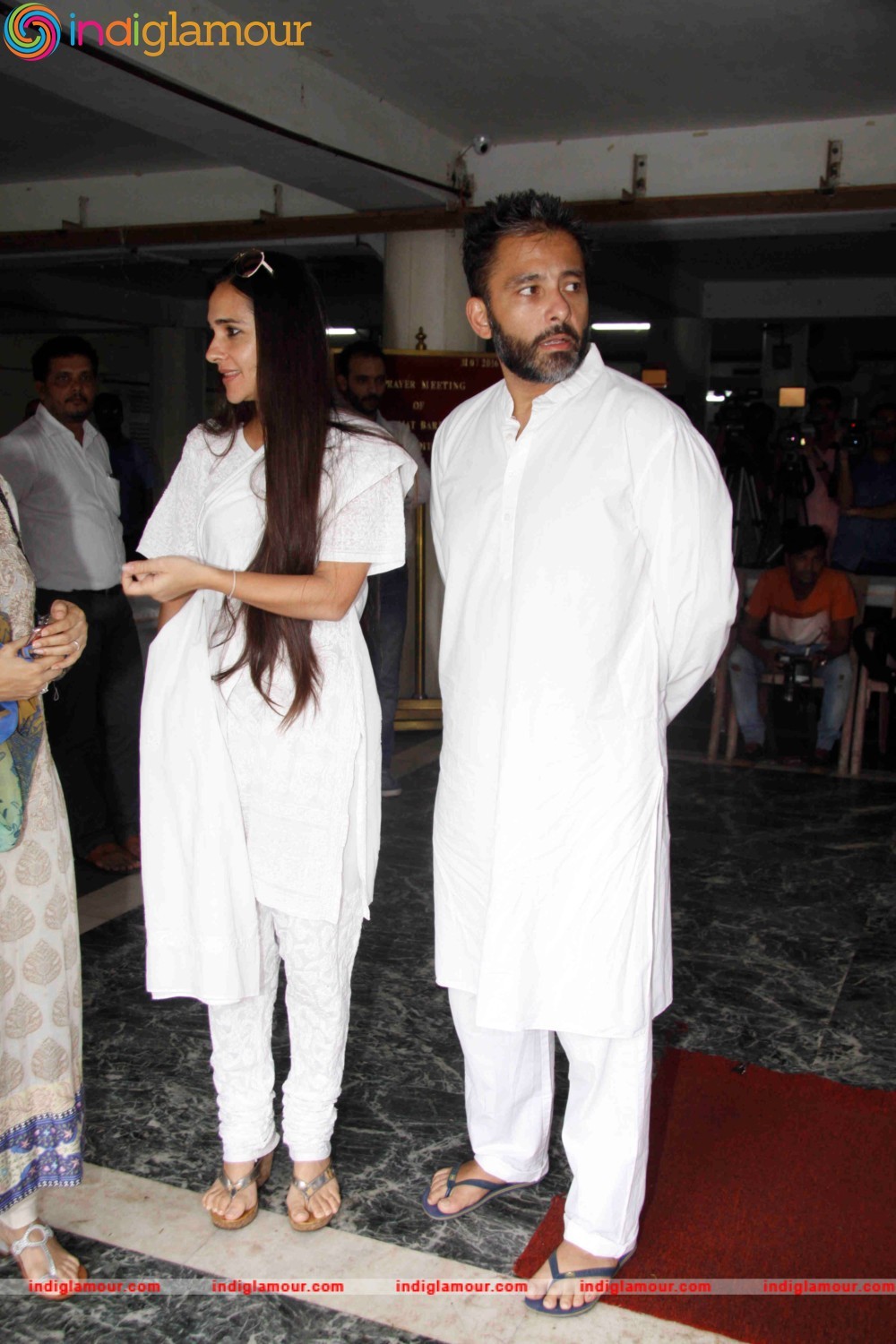 Salman Khan Attend the Prayer Meet of Rajjat Barjatya Event hd photo