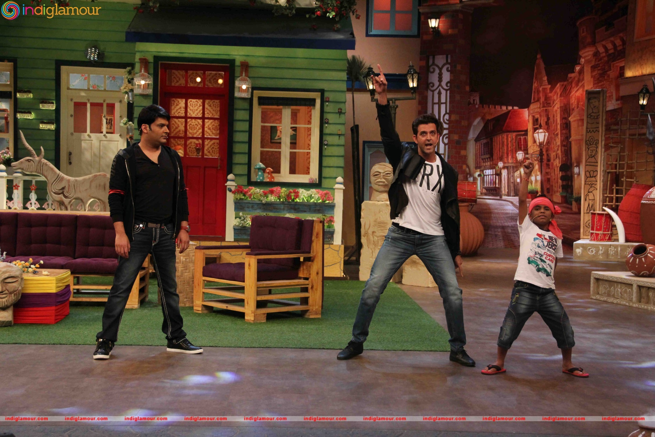 Promotion of Film Mohenjo Daro On the sets of The Kapil Sharma Show Event hd photo