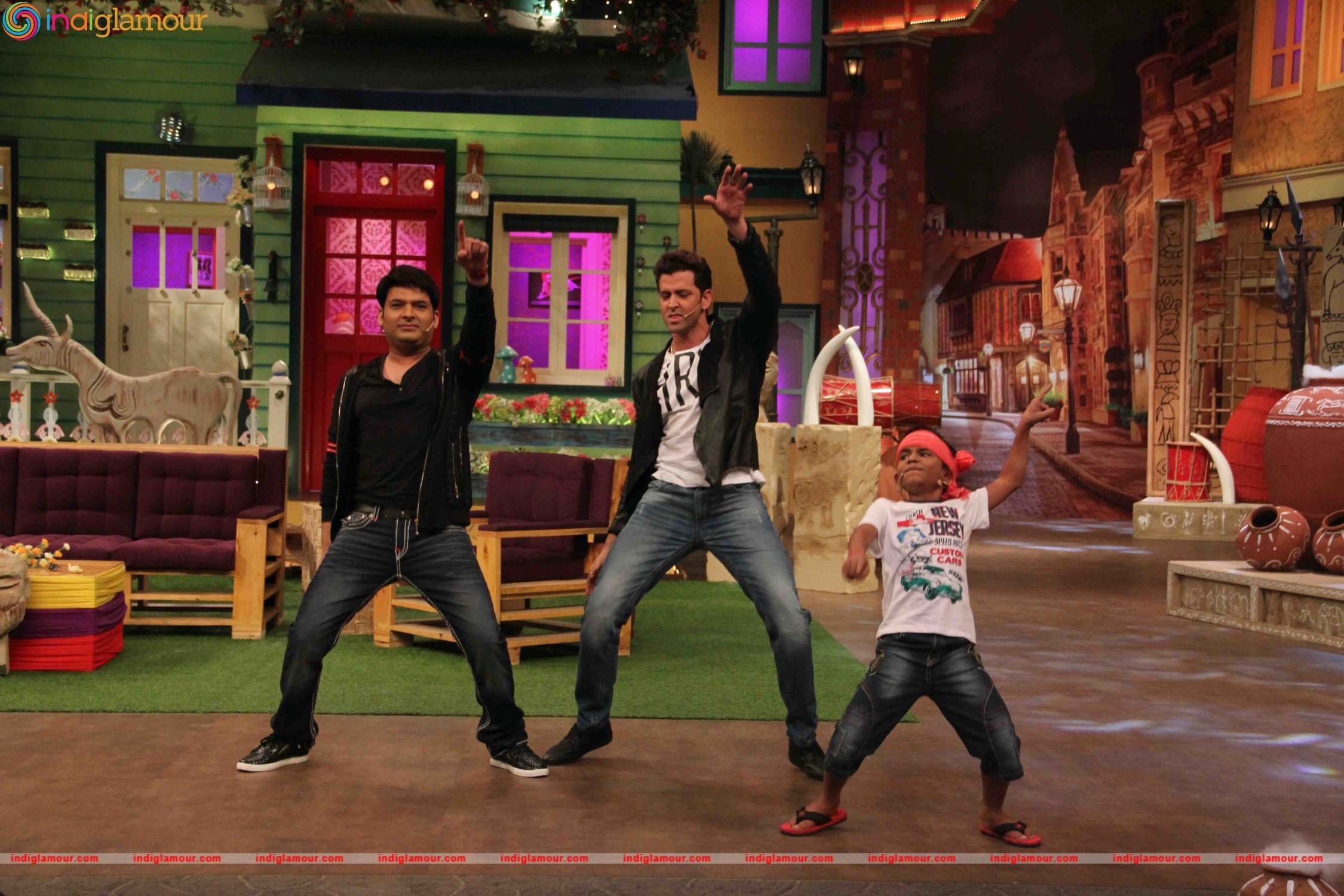 Promotion of Film Mohenjo Daro On the sets of The Kapil Sharma Show Event hd photo