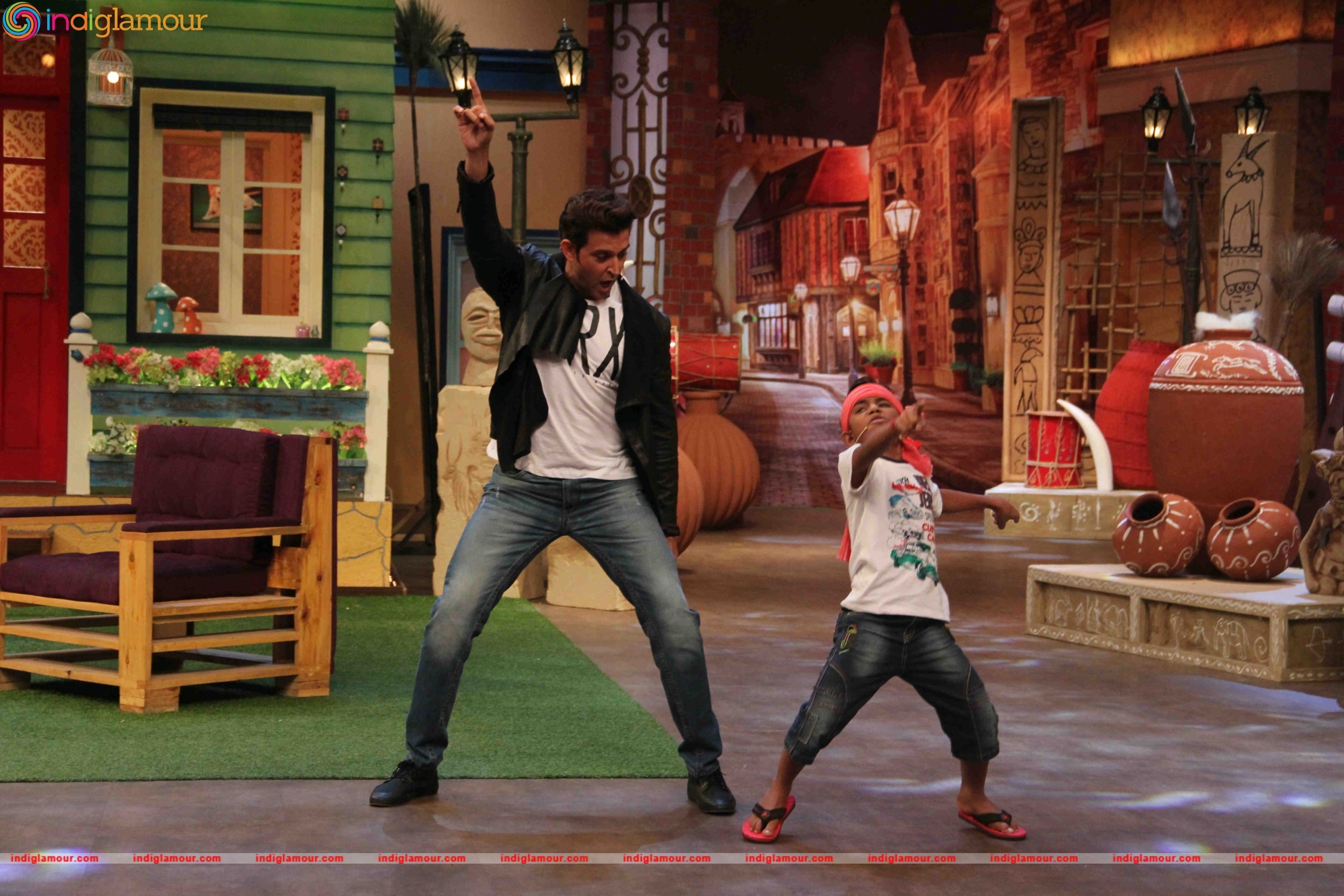 Promotion of Film Mohenjo Daro On the sets of The Kapil Sharma Show Event hd photo